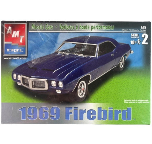 AMT / ERTL: Muscle Cars - 1969 Firebird #31808 - 1:25 Scale Model