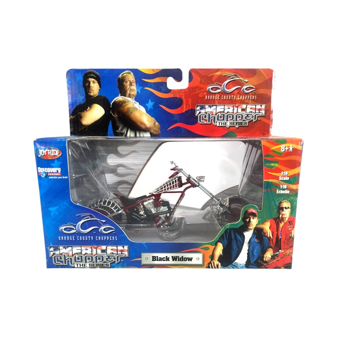 Joyride - Orange County Choppers - American Chopper: Black Widow - 1:18 Scale
