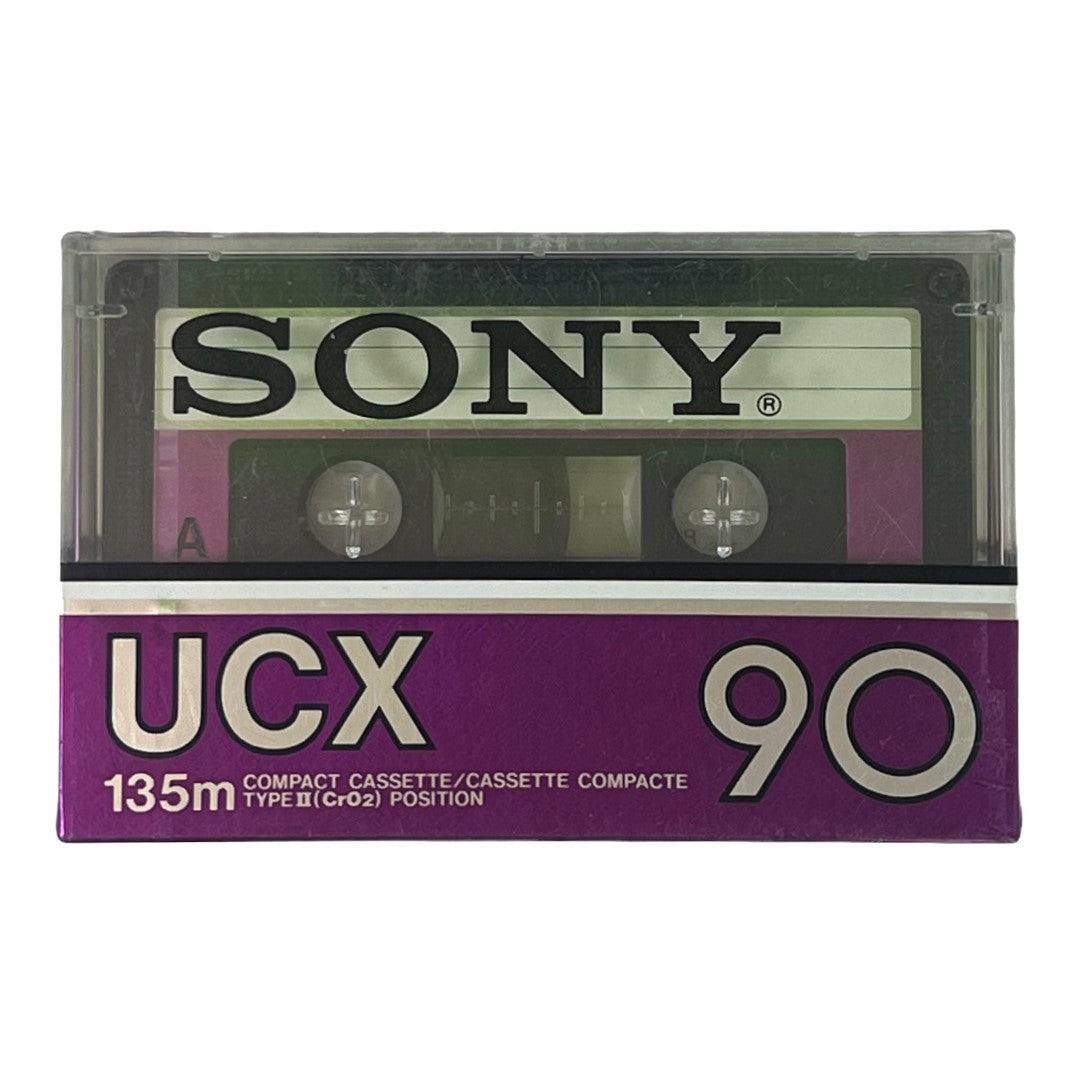 Lot De 2 Cassettes Audio Vierges – FUJI DR II 90 Min + SONY CDit II 60 Min – Chrome