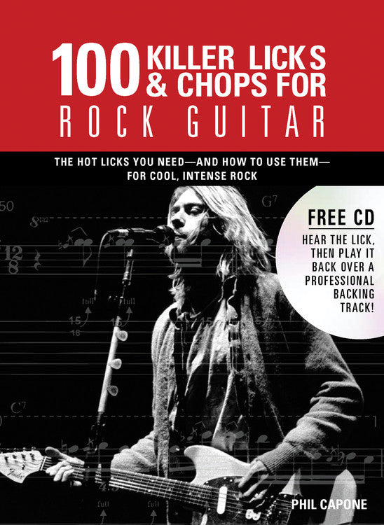 100 Killer Licks And Chops For Rock Guitar