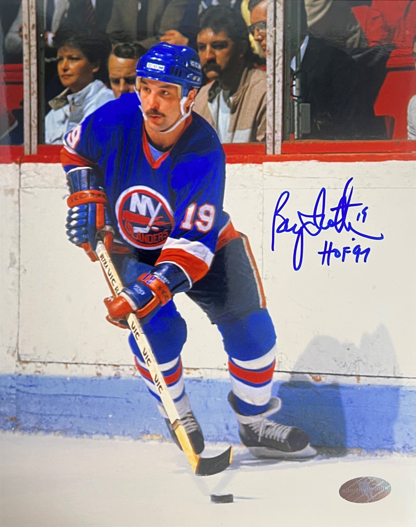 Bryan Trottier ~ New York Islanders Autographed 8x10 Photo