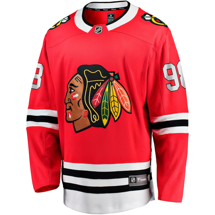 Fanatics ~ Chicago Blackhawks Home Breakaway Connor Bedard Jersey - Size XL