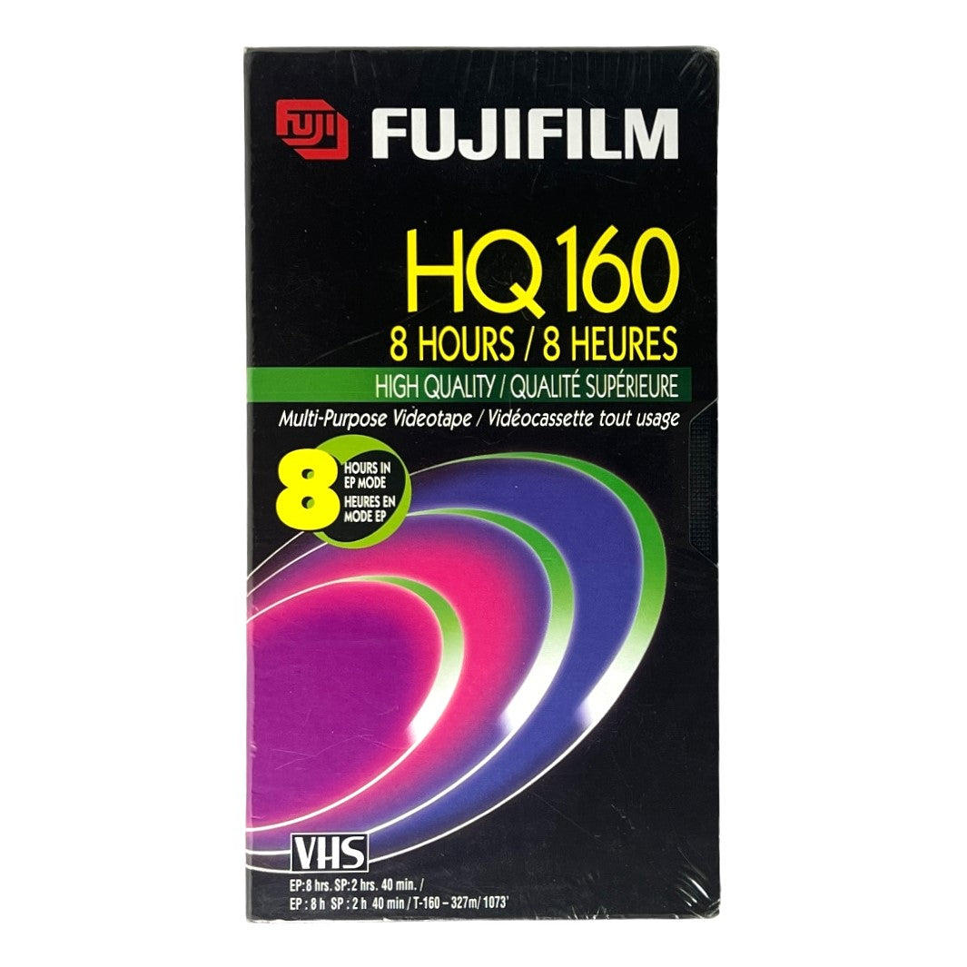 FujiFilm ~ HQ T-160 8 Hrs VHS Video Cassette