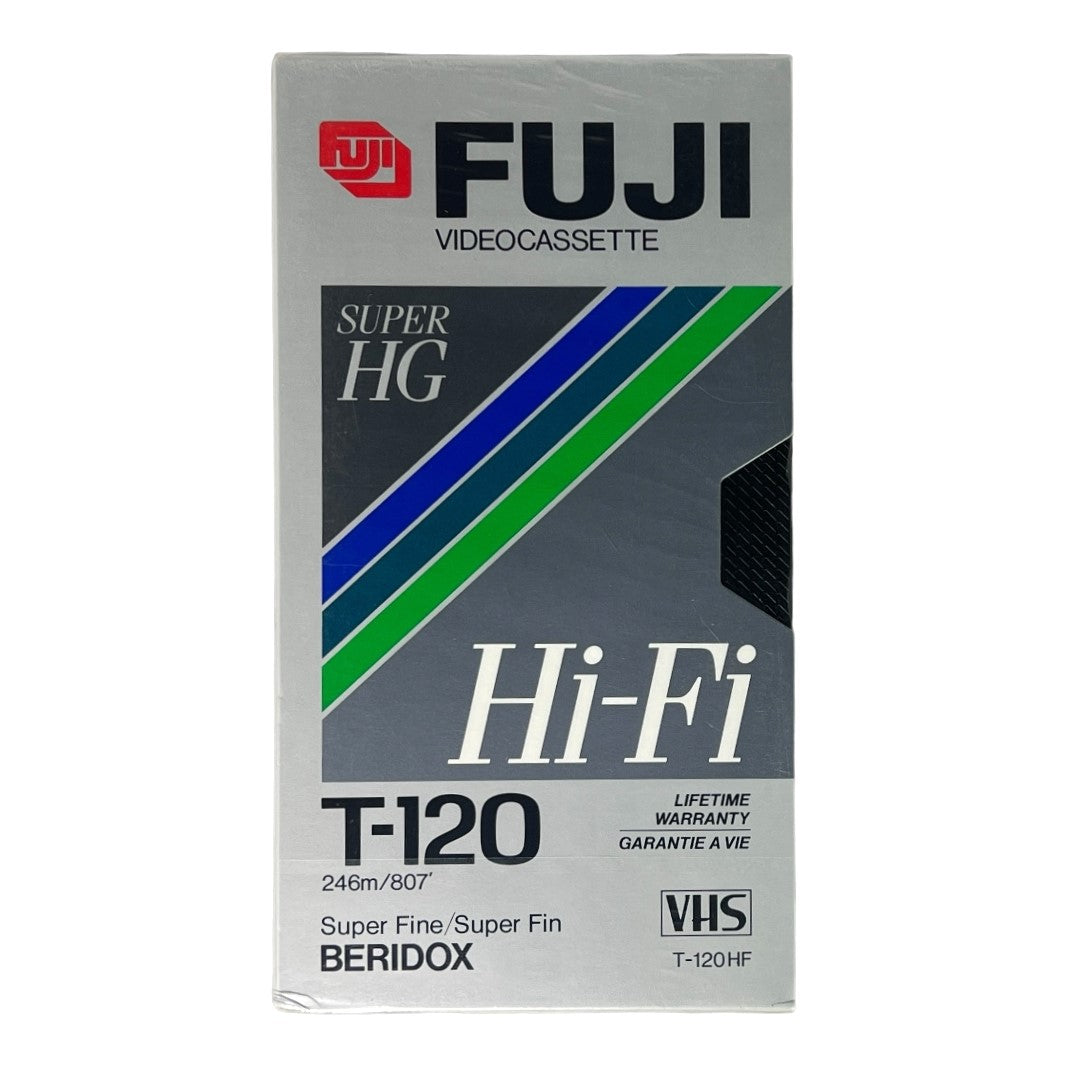 Fuji ~ Super HG T-120 6 Hrs VHS Video Cassette