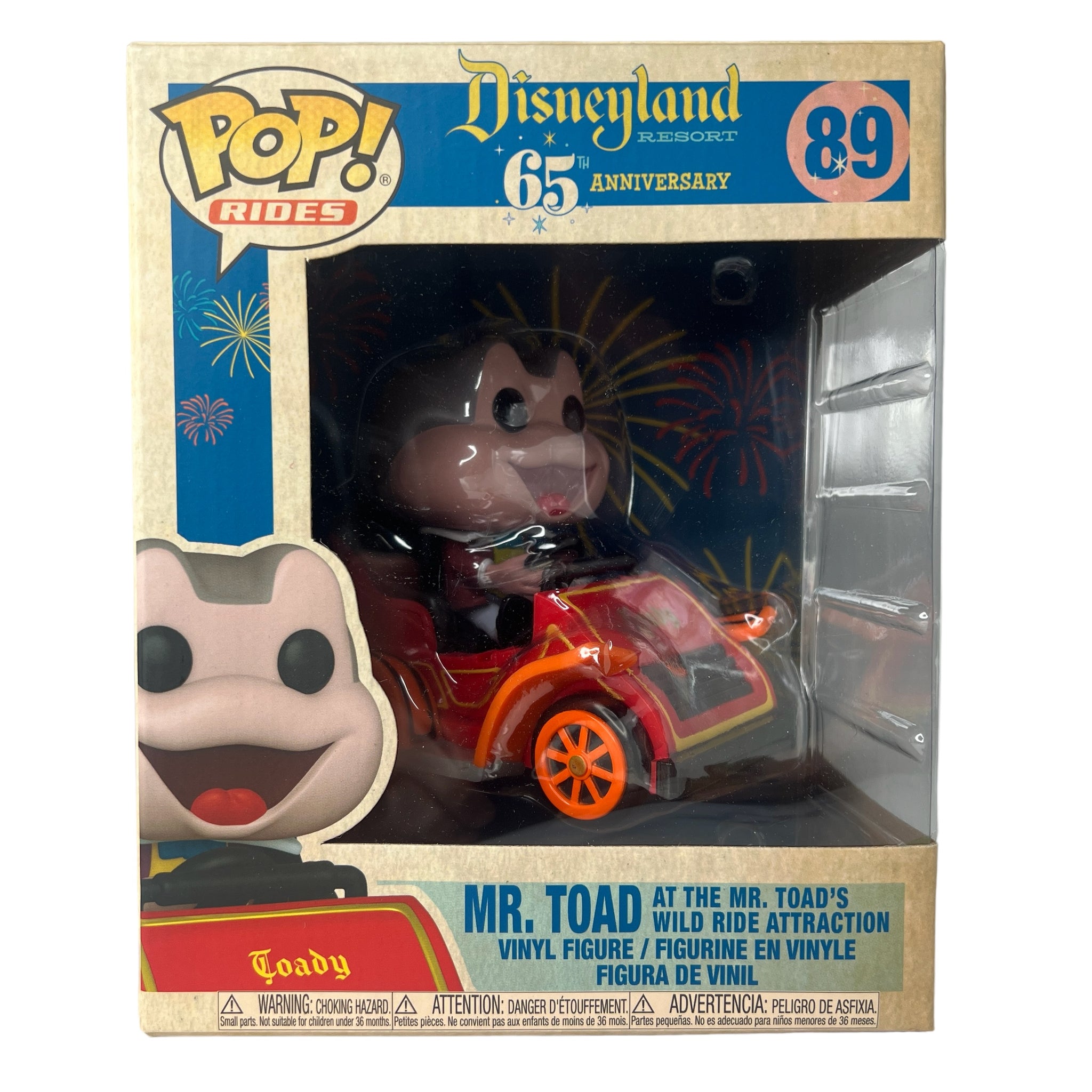 Funko Pop Disneyland Resort 65th Anniversary ~ Mr. Toad #89