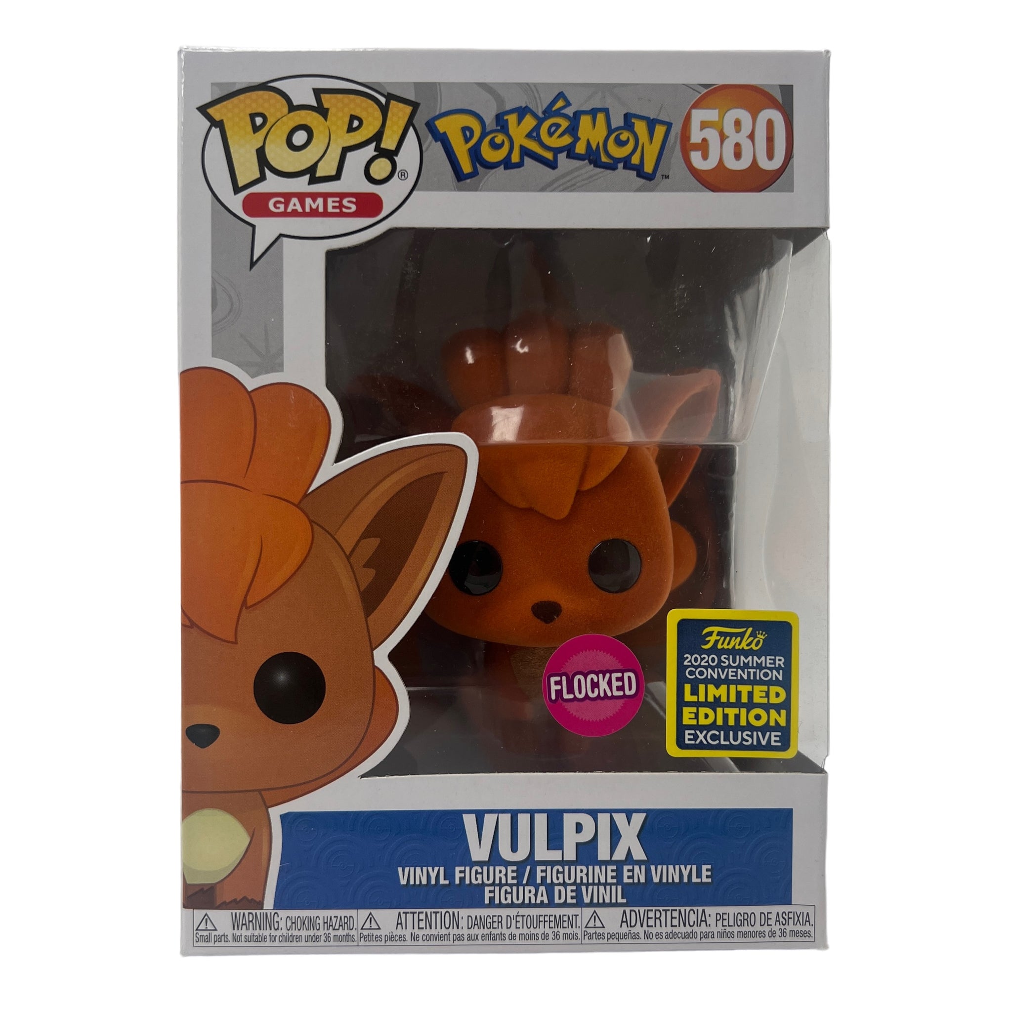 Funko Pop Games ~ Pokemon Vulpix #580