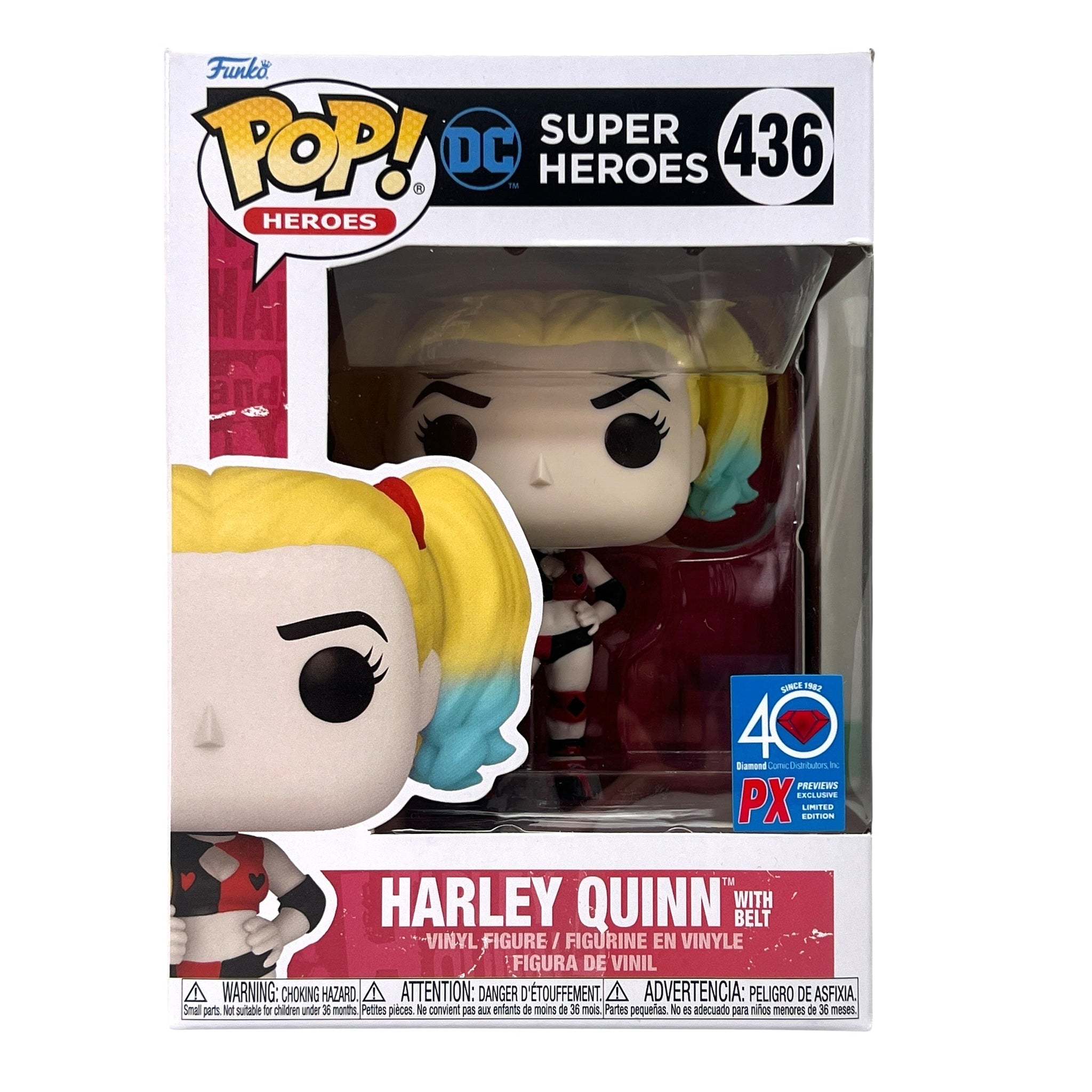 Funko Pop: Heroes - DC Super Heroes - Harley Quinn #436