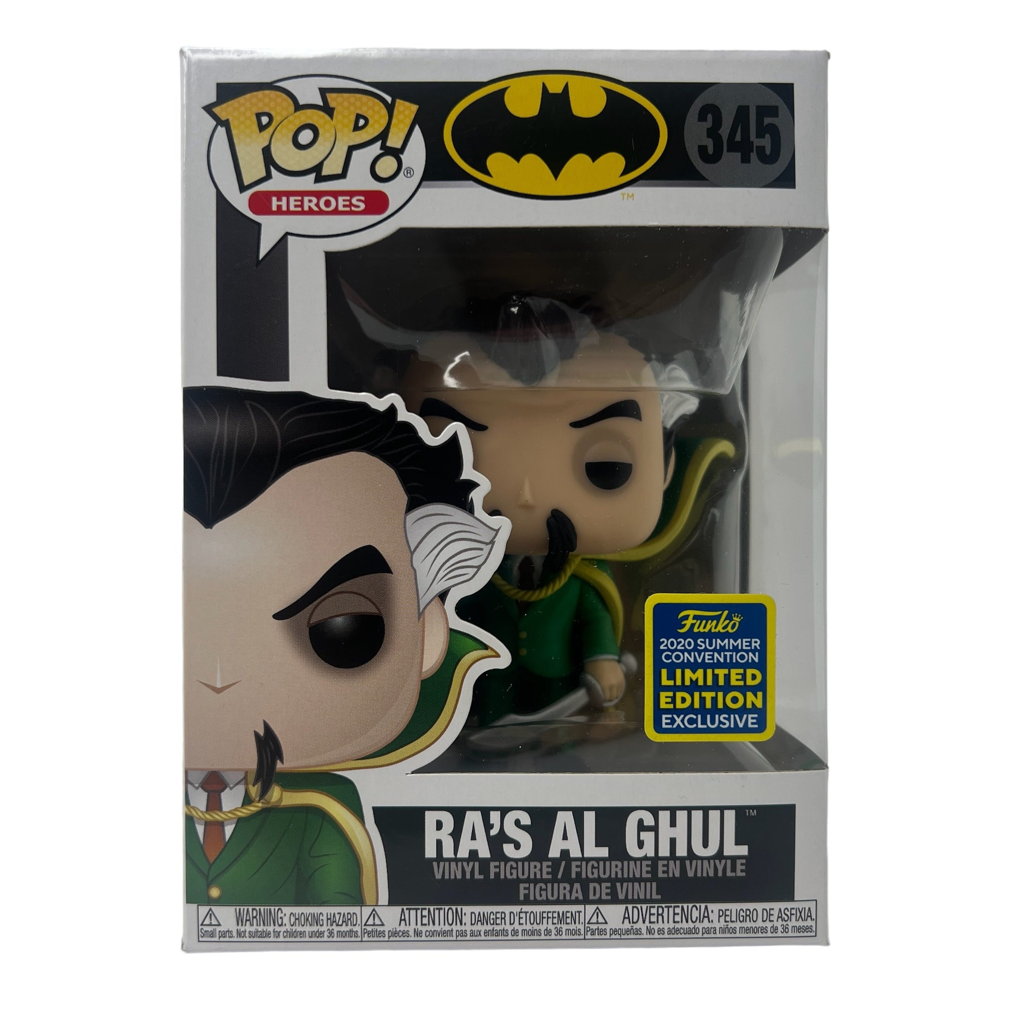 Funko Pop Heroes ~ Batman Ra's Al Ghul #345