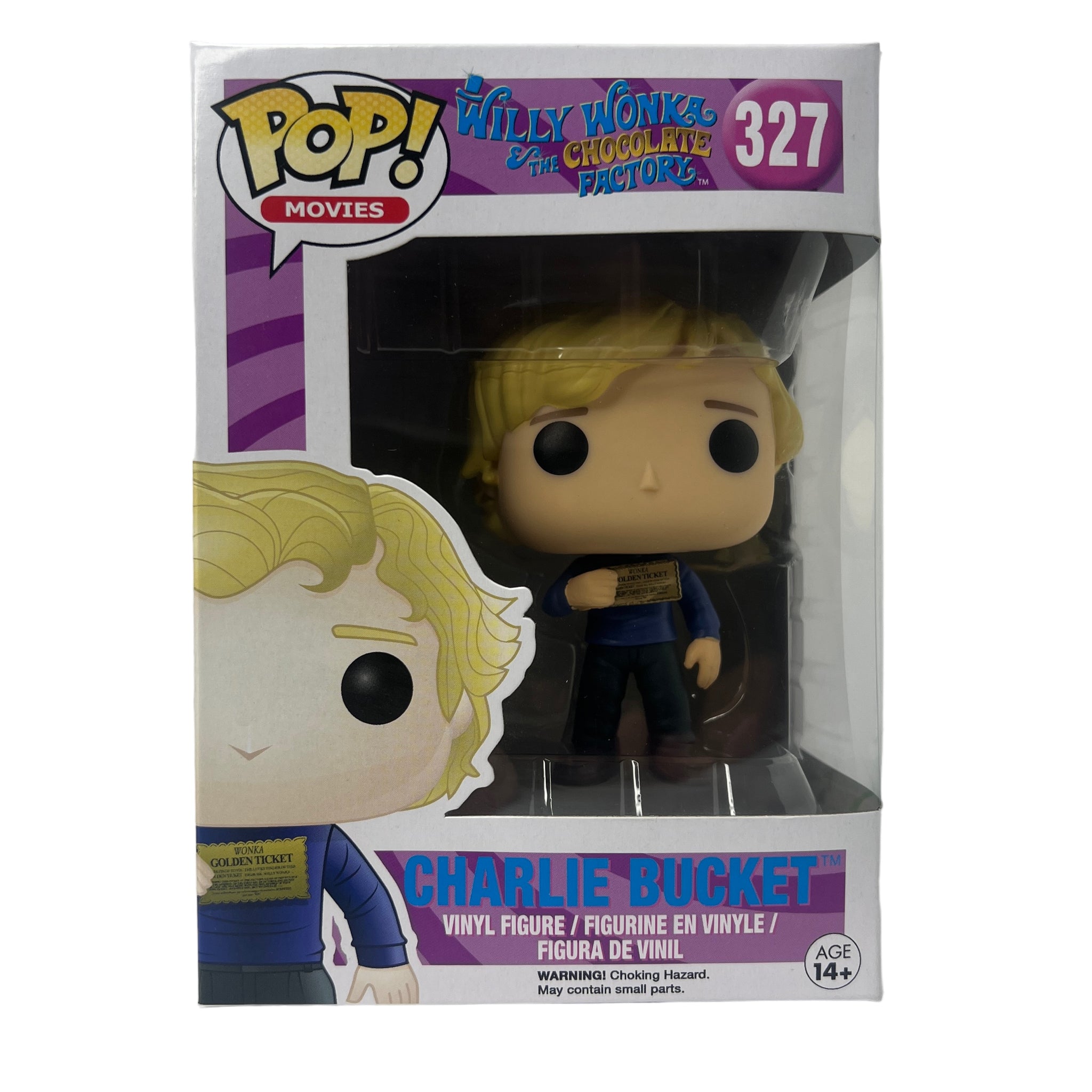 Funko Pop Movies ~ Willy Wonka & The Chocolate Factory Charlie Bucket #327