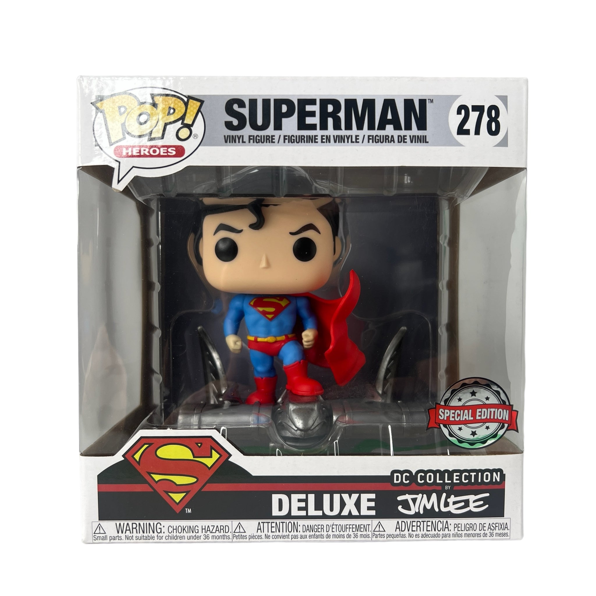 Funko Pop Heroes ~ Superman #278 - DC Collection by Jimlee