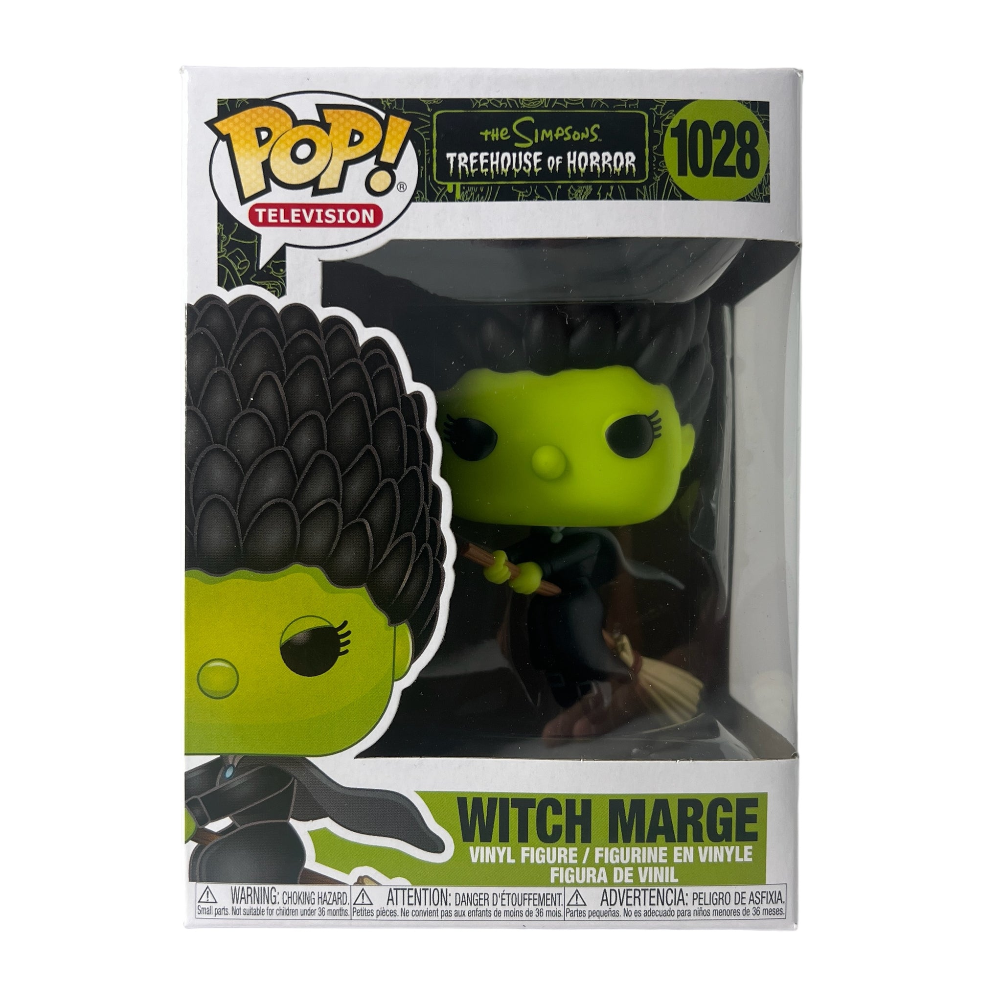 Funko Pop Television ~ The Simpsons Treehouse Of Horror Witch Marge #1028