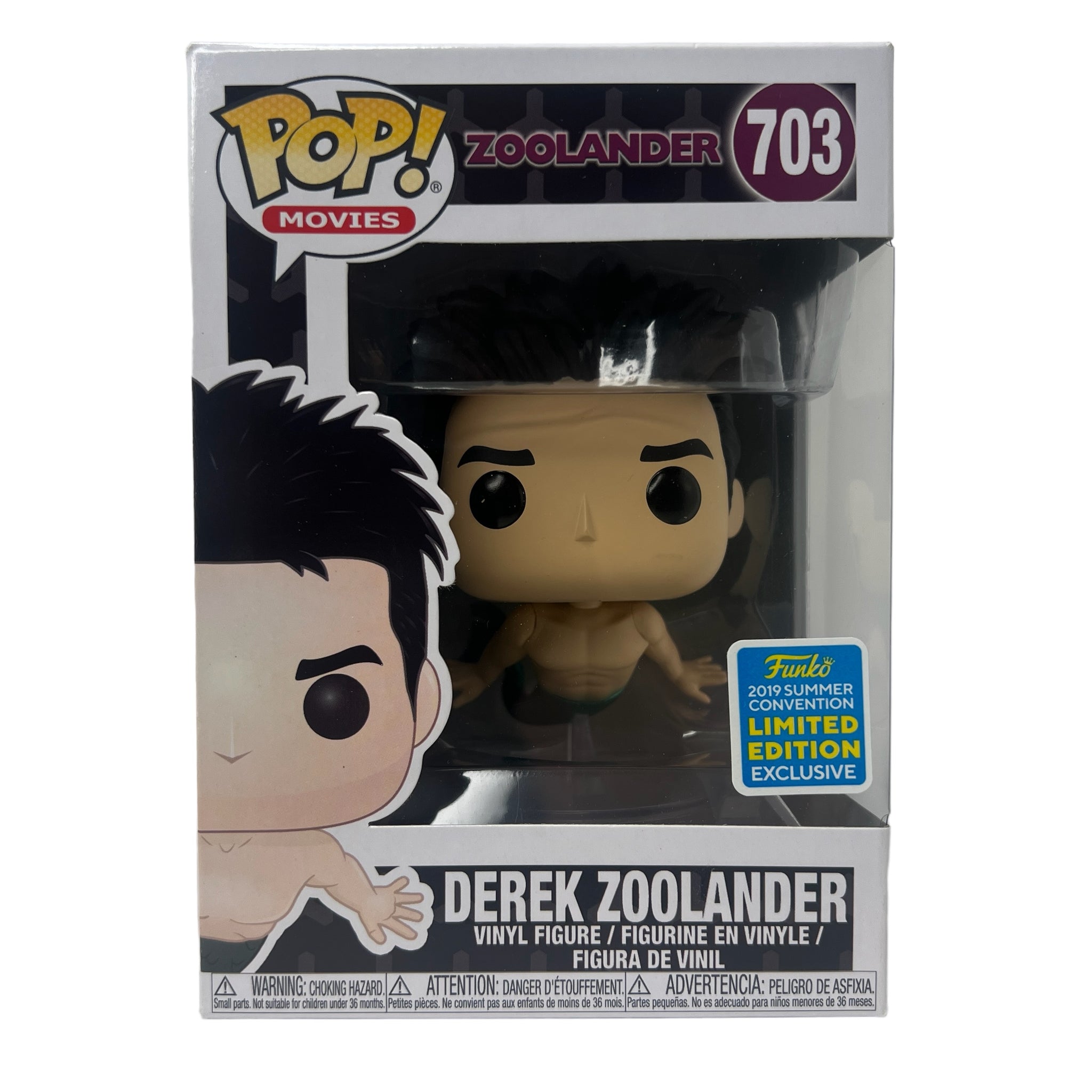 Funko Pop Movies ~ Zoolander Derek Zoolander #703