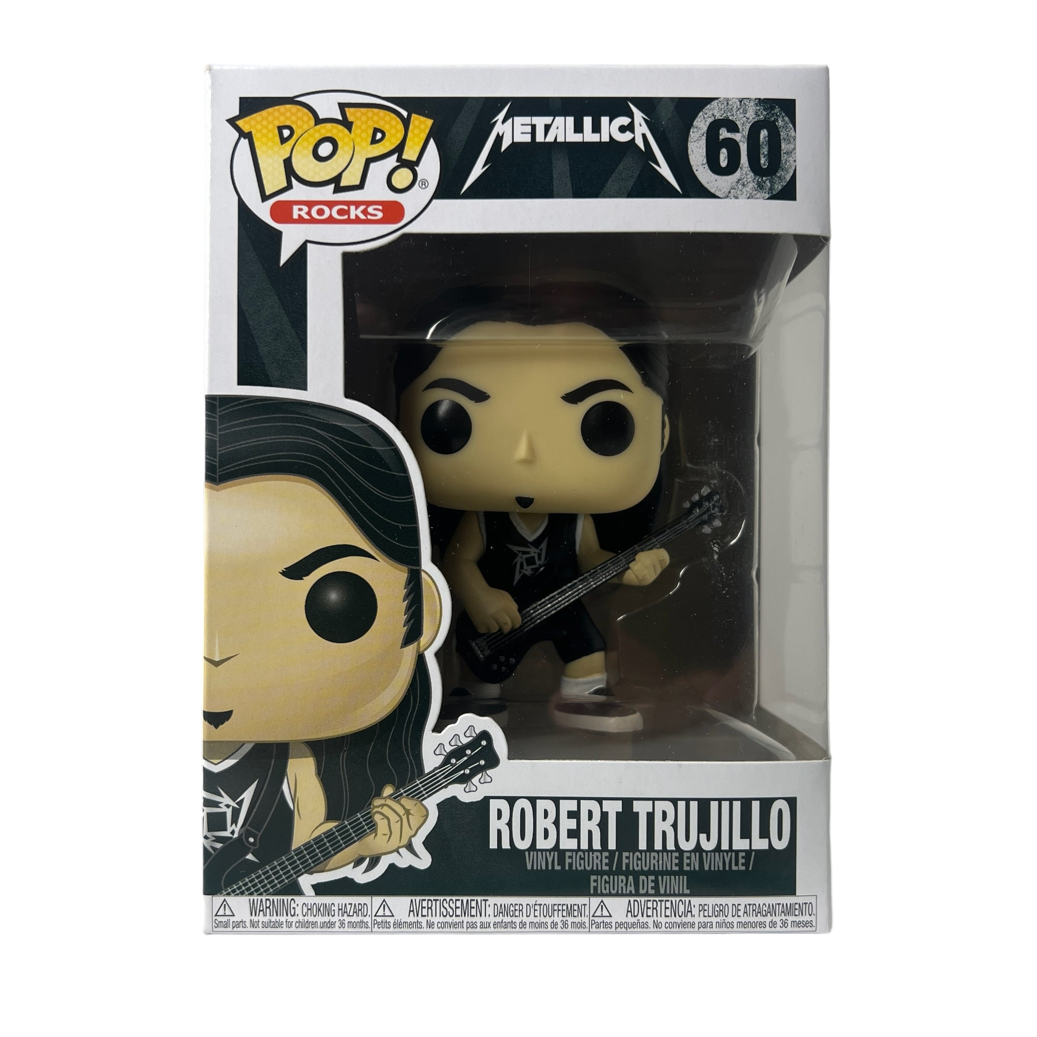 Funko Pop Rocks ~ Metallica Robert Truillo #60