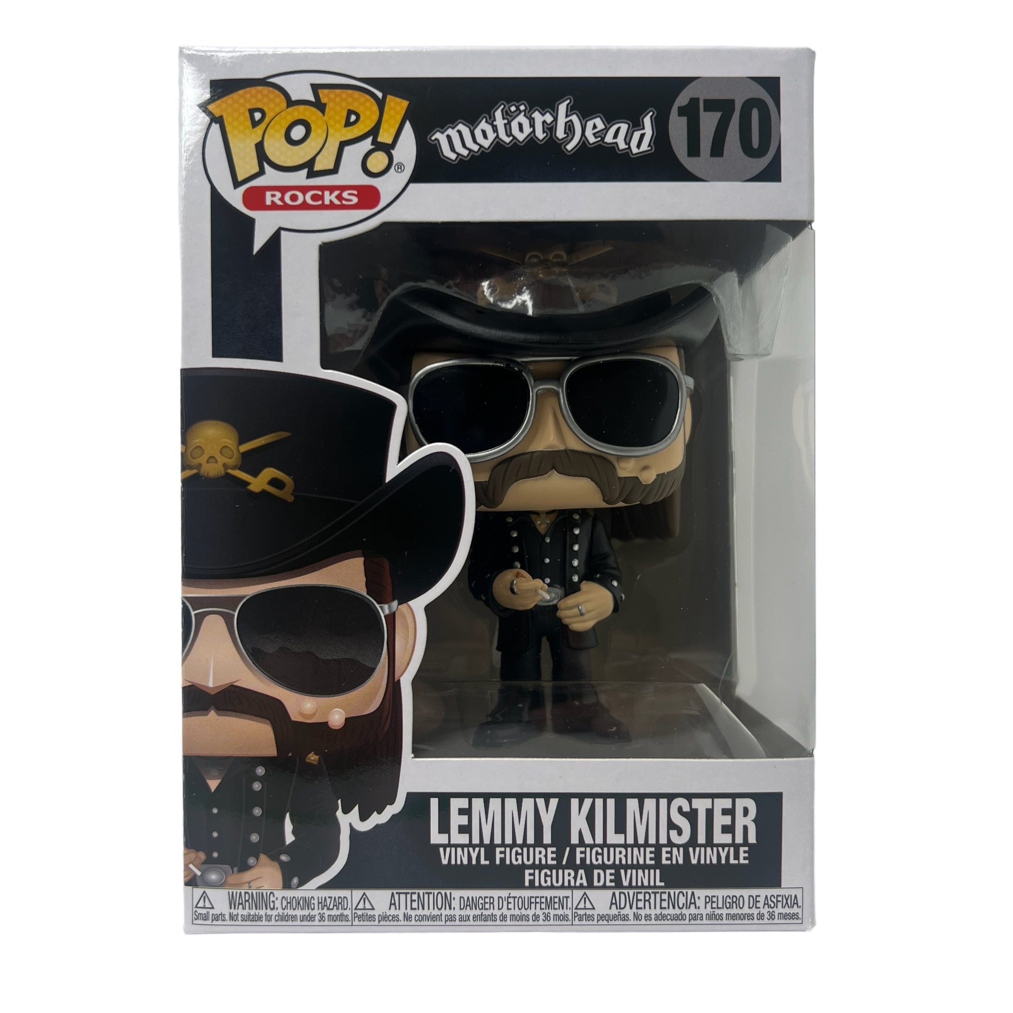 Funko Pop Rocks ~ Motorhead Lemmy Kilmister #170
