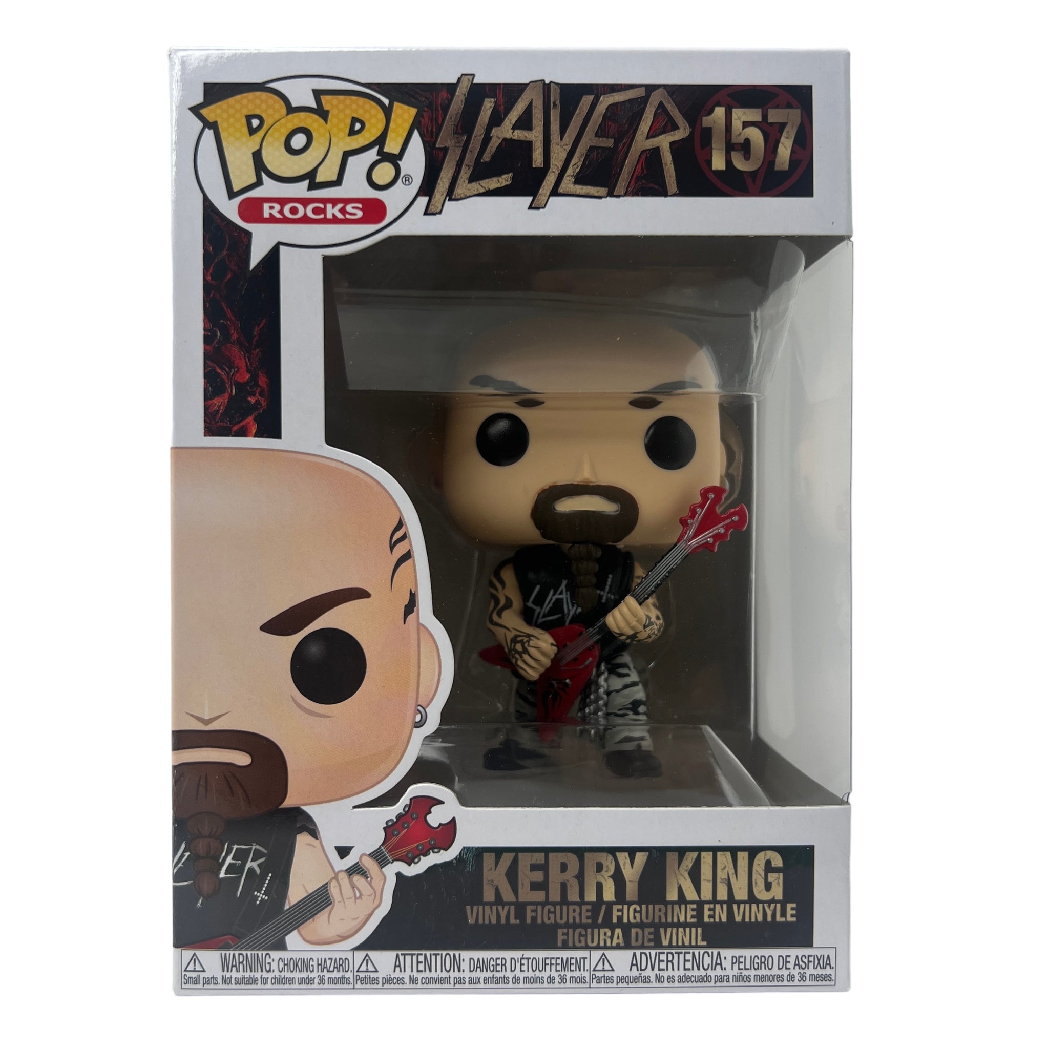 Funko Pop Rocks ~ Slayer Kerry King #157