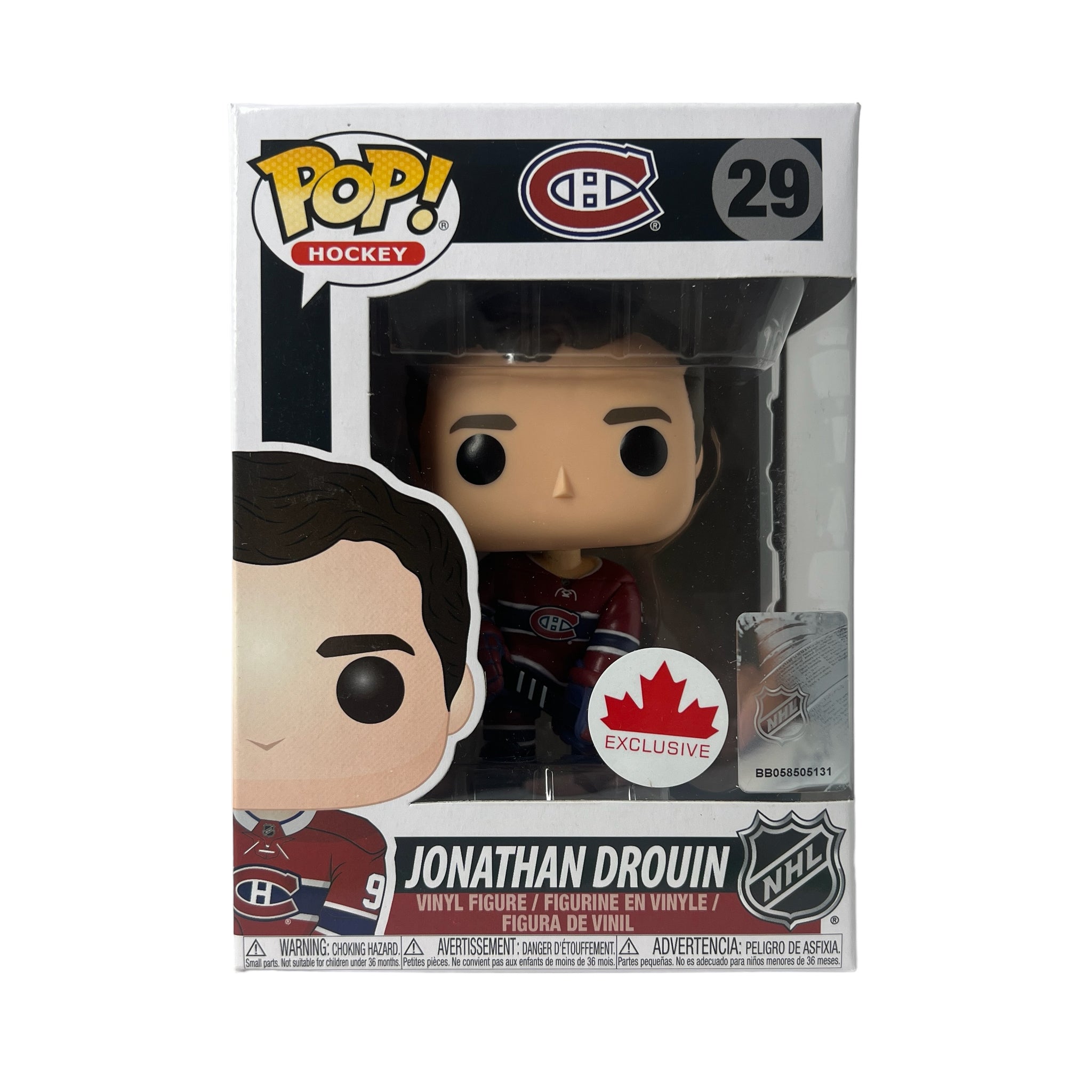 Funko Pop Hockey ~ Jonathan Drouin #29 Canadian Exclusive