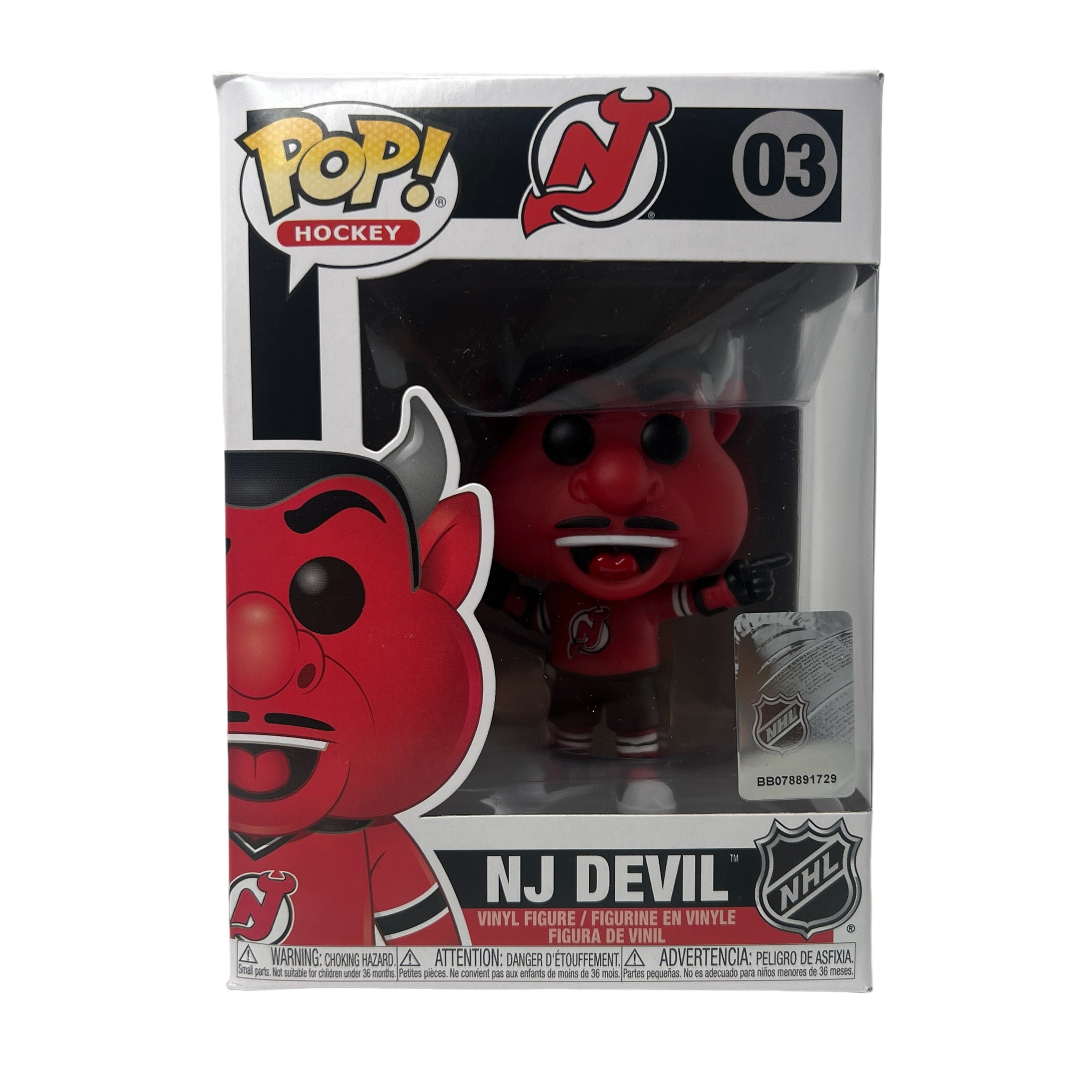 Funko Pop Hockey ~ NHL NJ Devil #03 Mascot