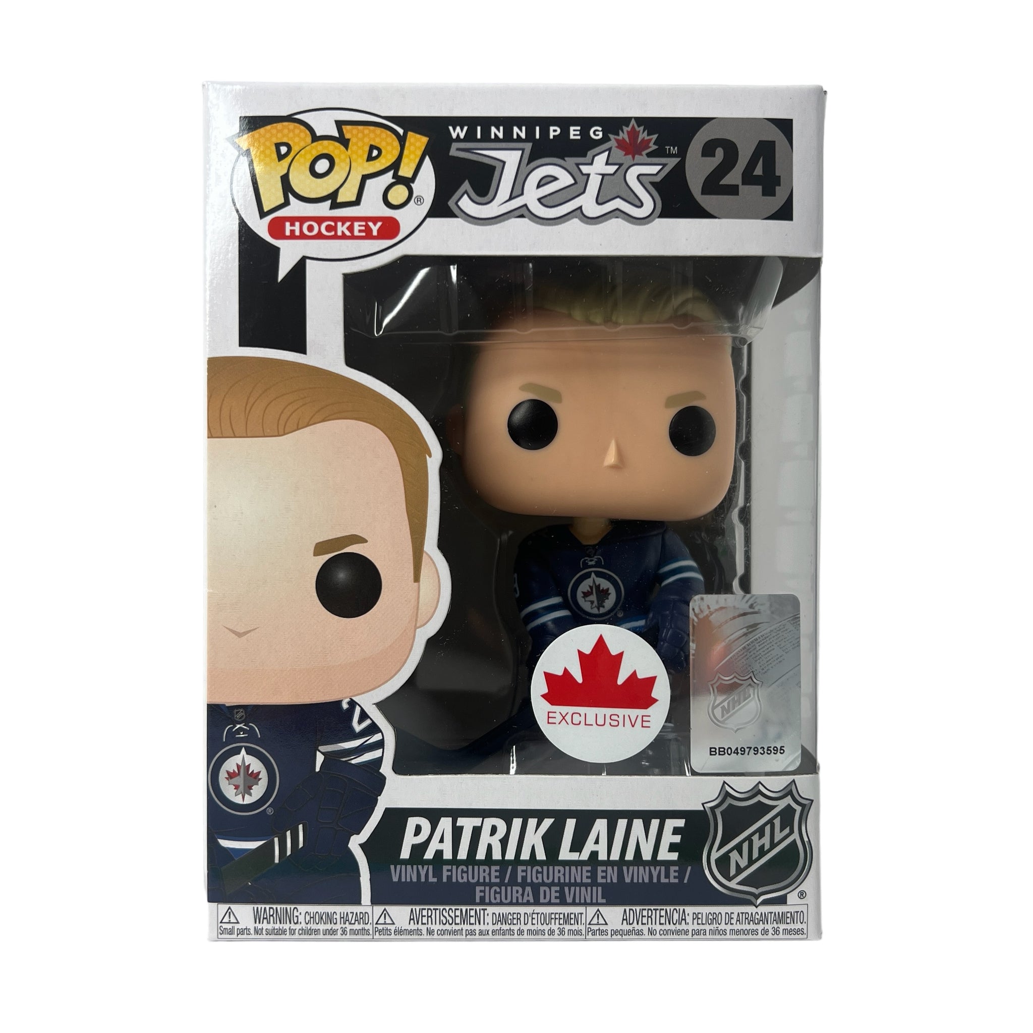 Funko Pop Hockey ~ Patrik Laine #24 Canadian Exclusive