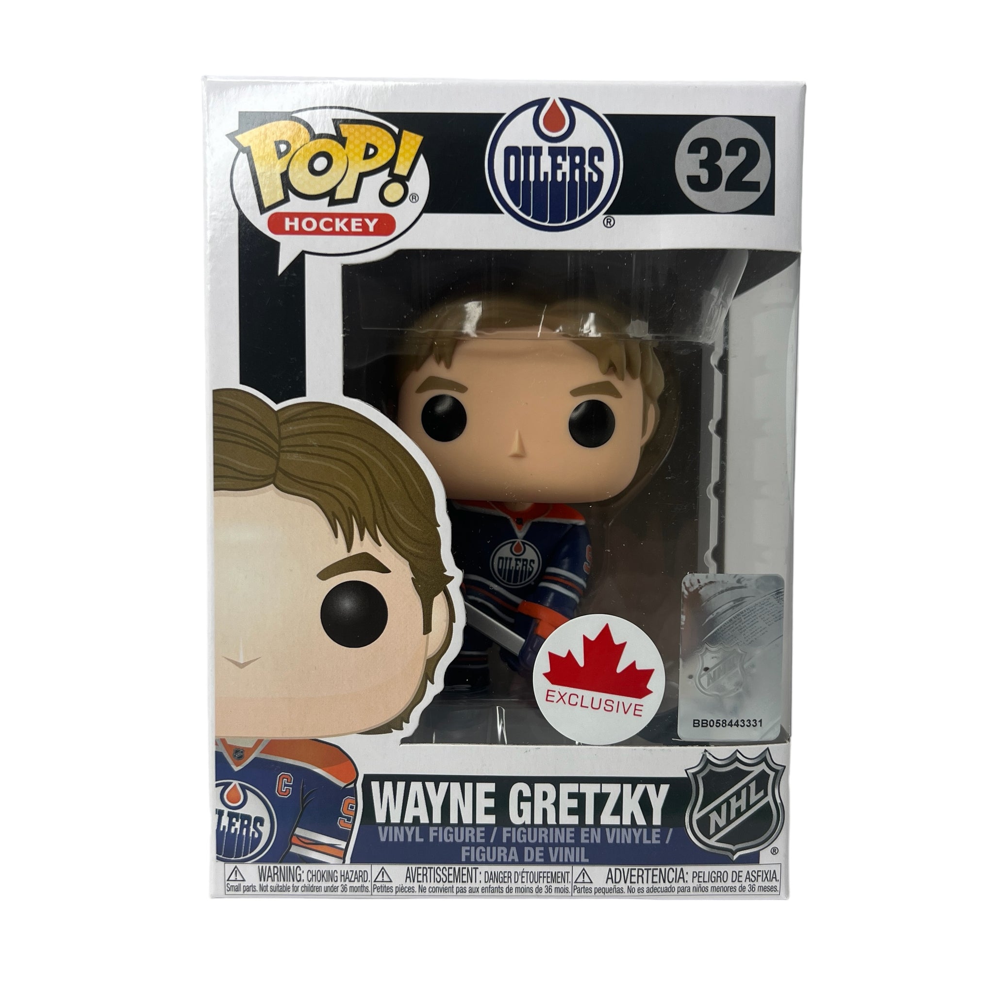 Funko Pop Hockey ~  Wayne Gretzky #20 Canadian Exclusive