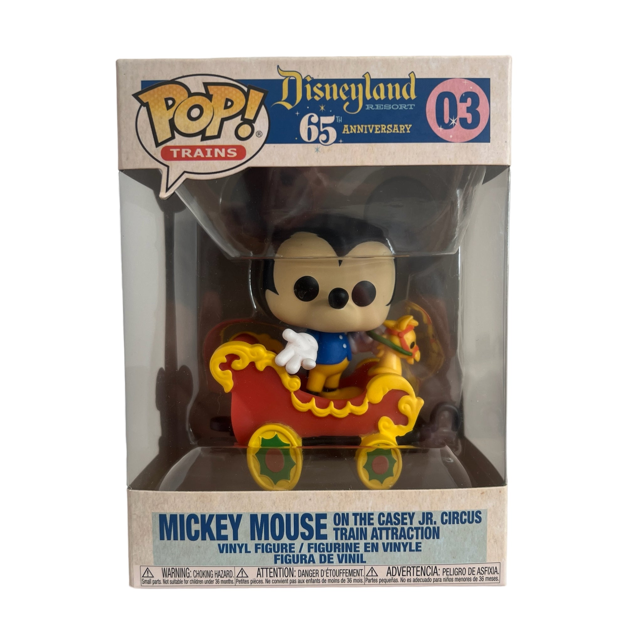 Funko Pop Trains Disneyland Resort 65th Anniversary ~ Mickey Mouse #03