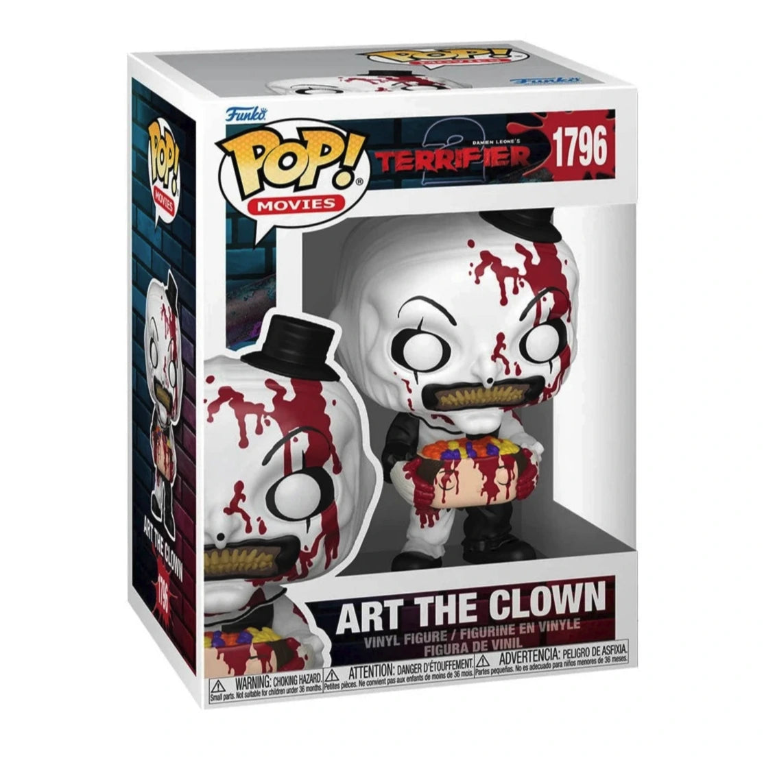 Funko Pop: Movies - Terrifier - Art the Clown with Head #1796
