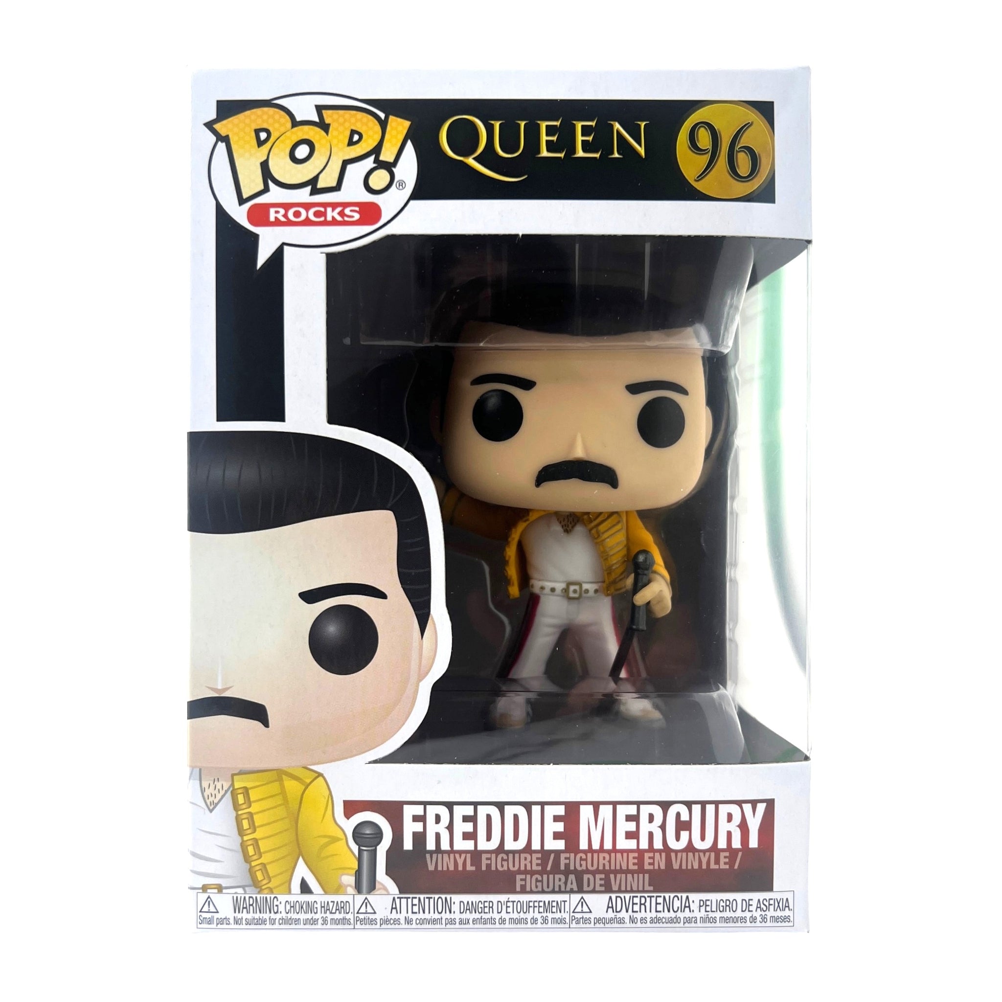 Funko Pop: Rocks - Queen - Freddie Mercury #96