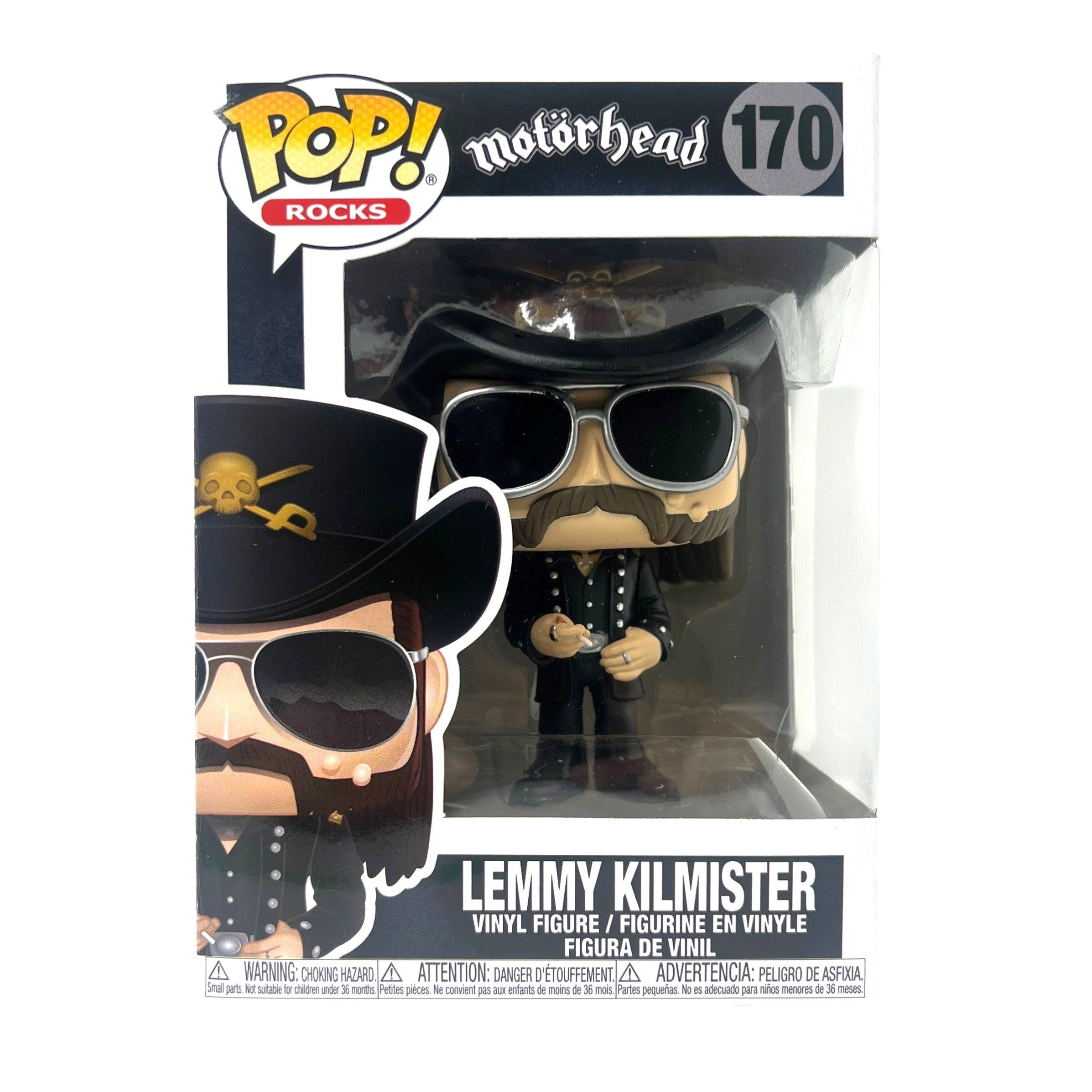 Funko Pop: Rocks - Motorhead - Lemmy Kilmister #170 – LAFA Brands