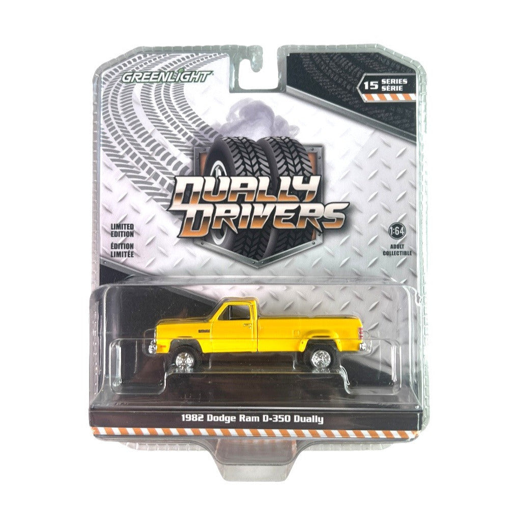 GreenLight: Dually Drivers 1982 Dodge Ram D-350 Dually 1:64
