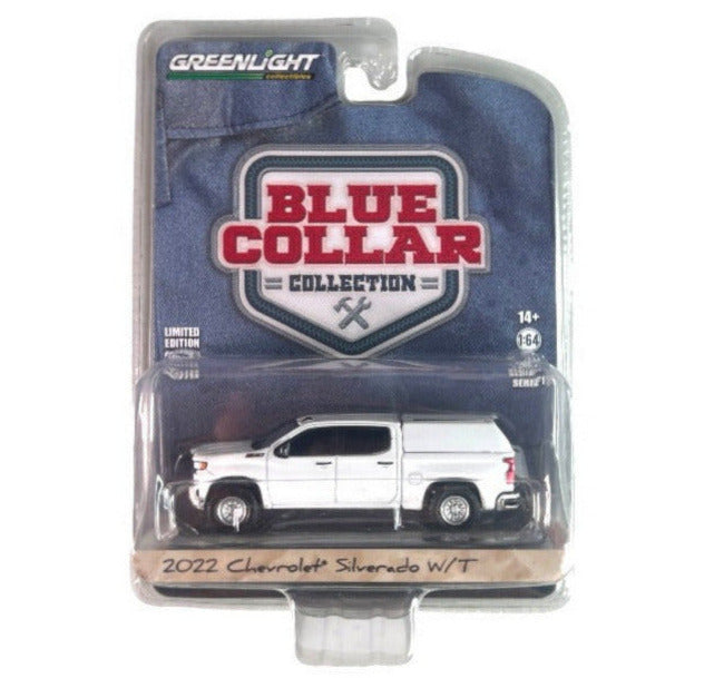 GreenLight ~ Blue Collar 2022 Chevrolet Silverado W/T 1:64