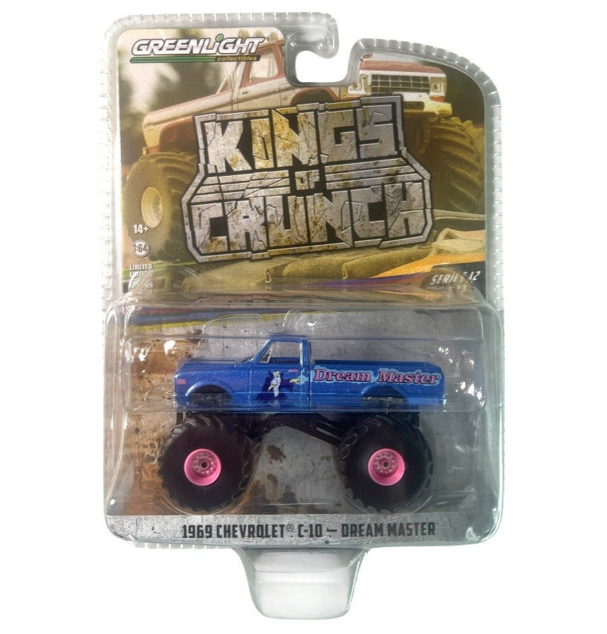 GreenLight: Kings Of Crunch 1969 Chevrolet C-10 Silverado - Dream Master - 1:64