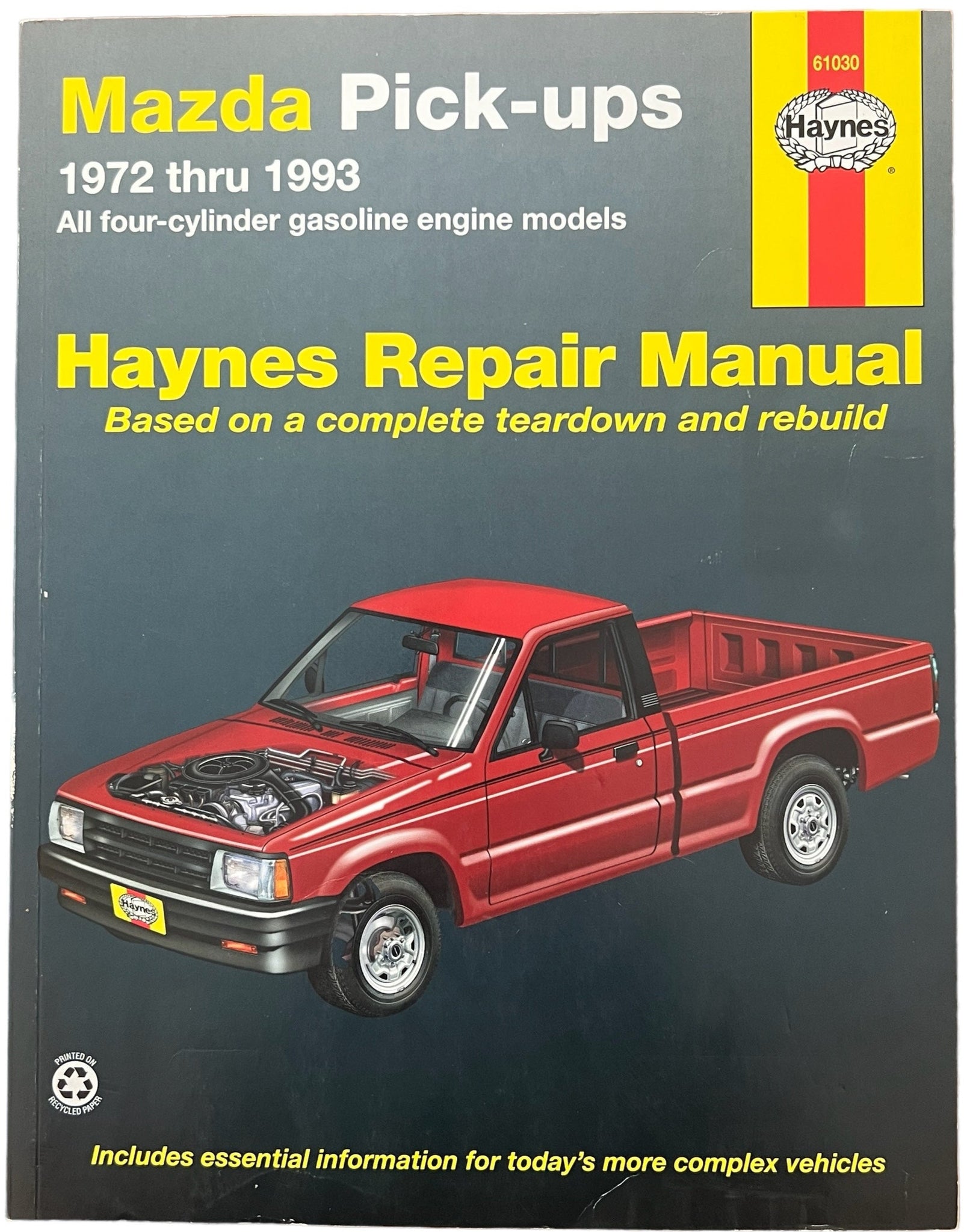 Haynes Repair Manual ~ Mazda Pick-ups 1972 thru 1993