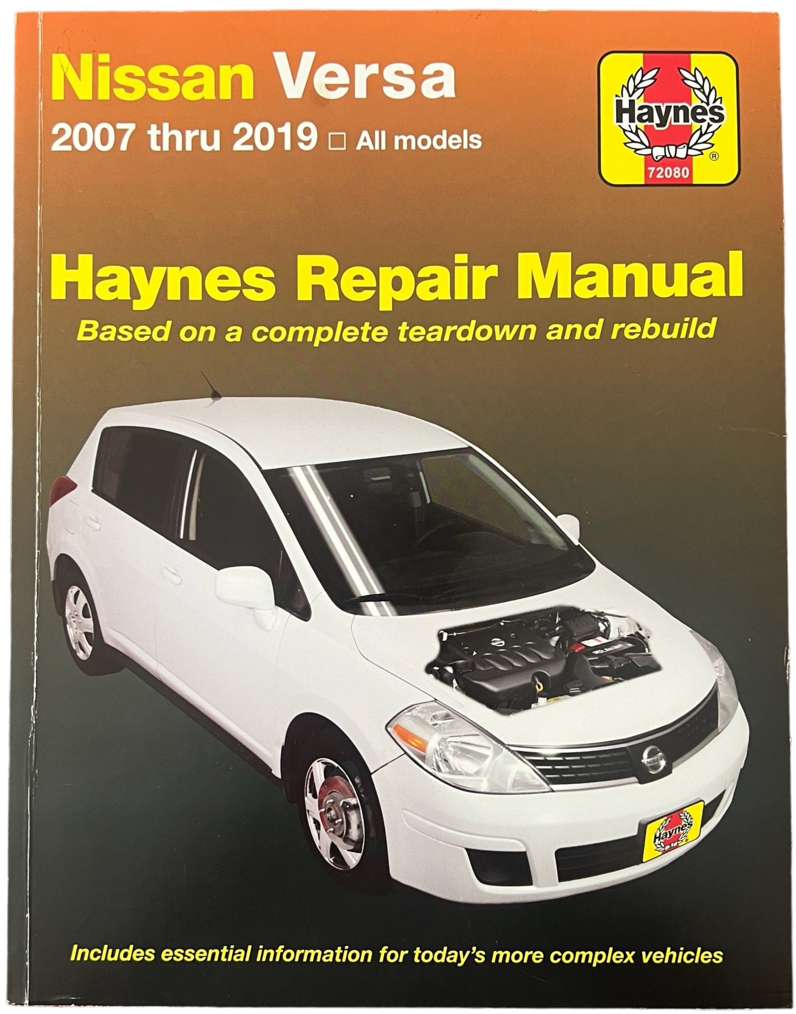 Haynes Repair Manual ~ Nissan Versa 2007 thru 2019 All Models