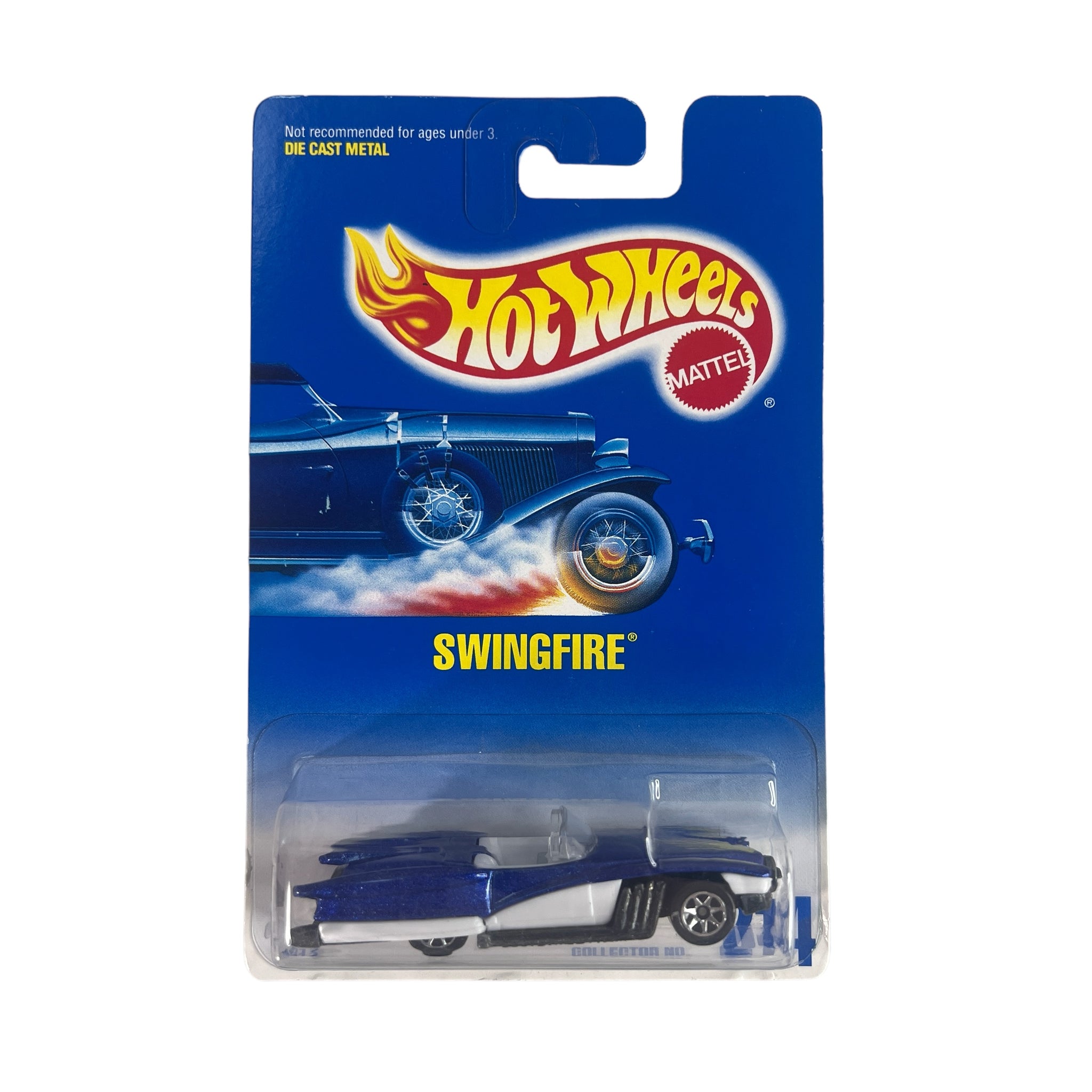 Hot Wheels ~ Swingfire on Blue Card Collector No. 214. 1:64 Scale