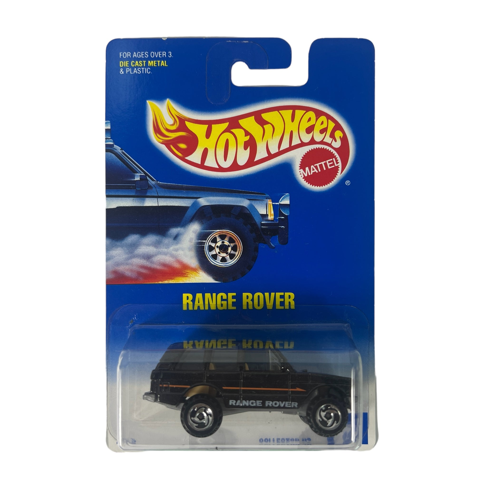 Hot Wheels ~ Range Rover on Blue Card Collector No. 221. 1:64 Scale