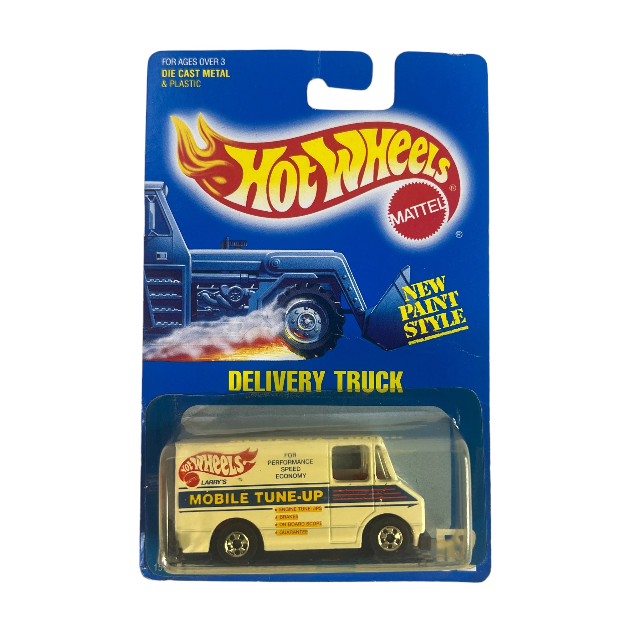 Hot Wheels ~ Delivery Truck on Blue Card Collector No. 52. 1:64 Scale