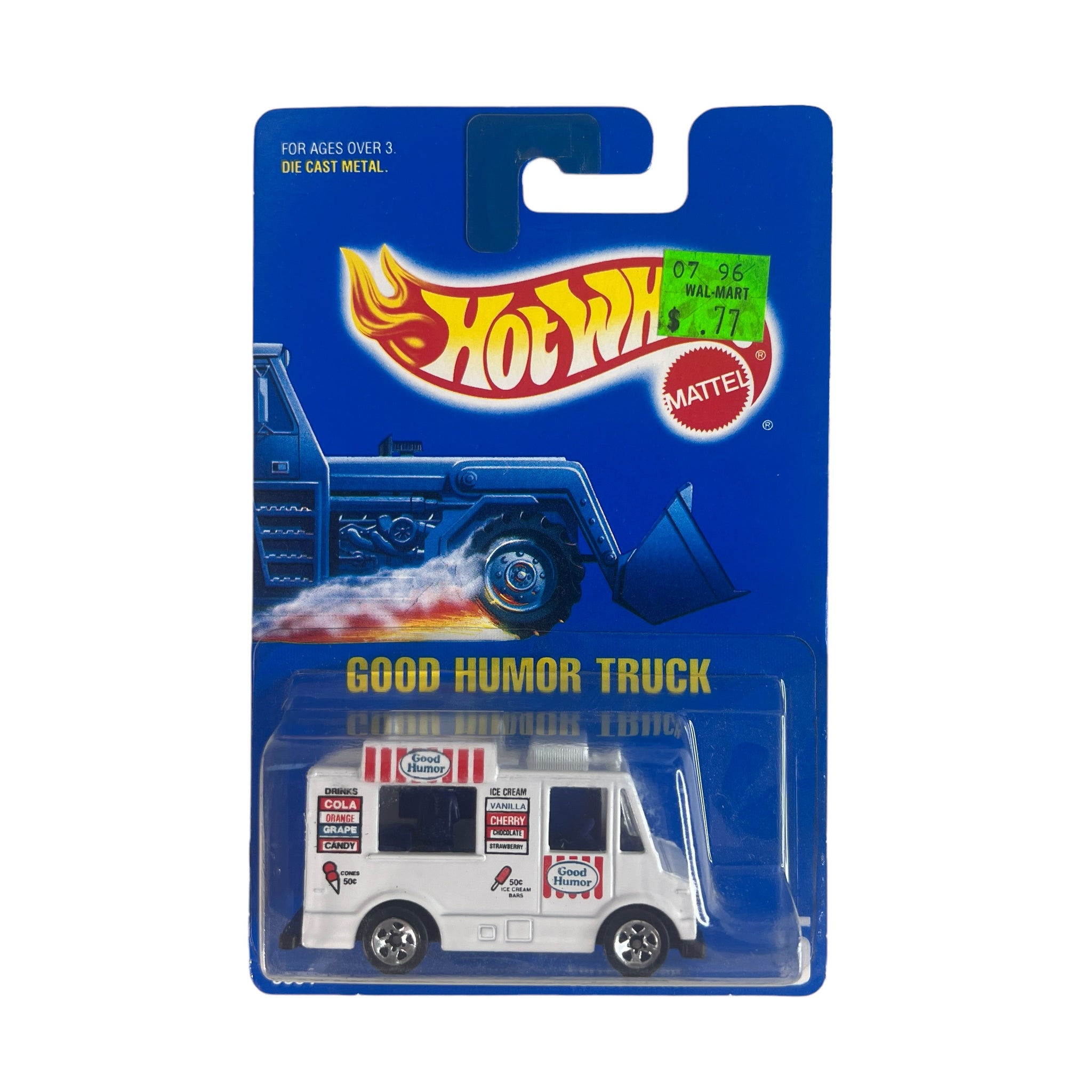 Hot Wheels ~ Good Humor Truck on Blue Card Collector No. 5. 1:64 Scale