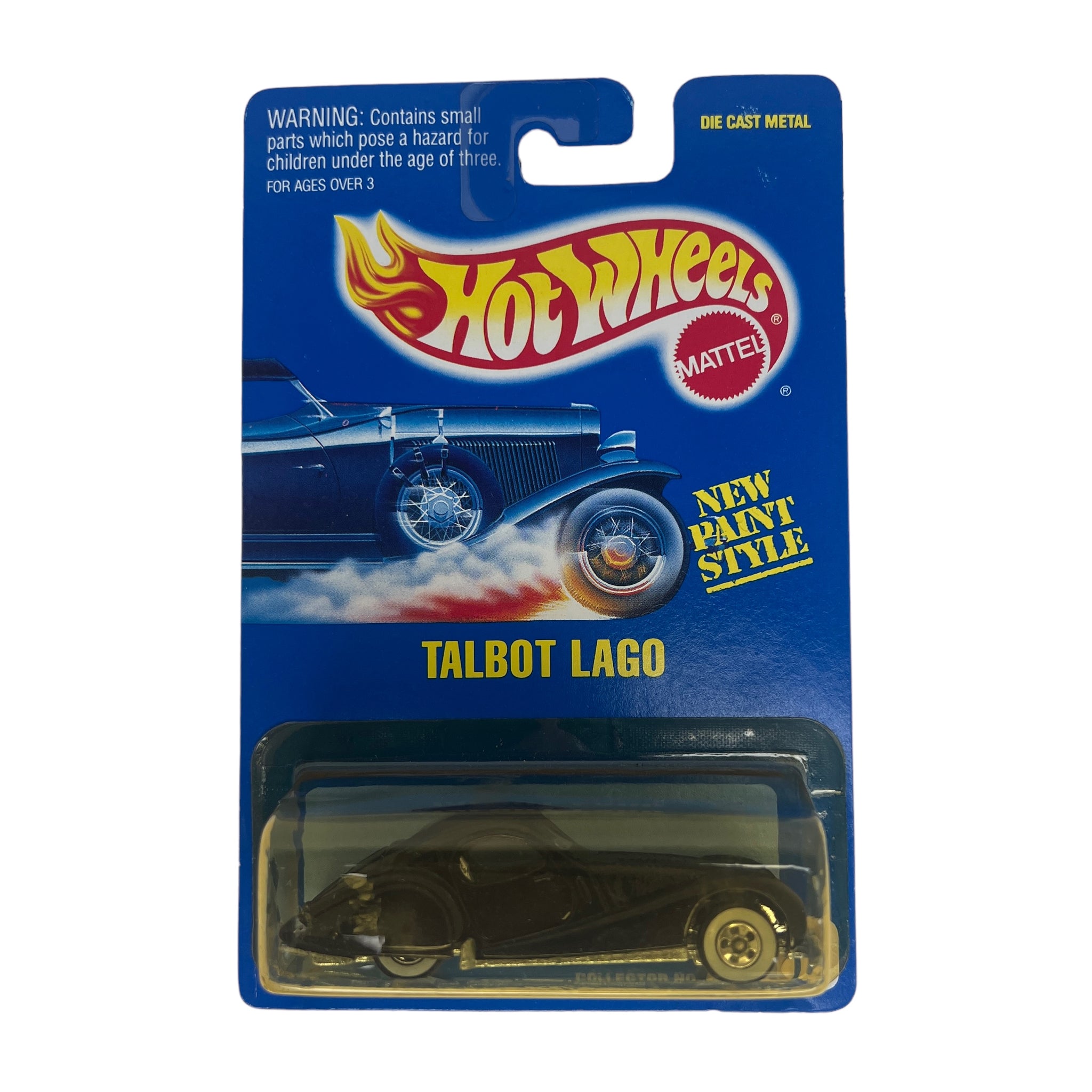 Hot Wheels ~ Talbot Lago on Blue Card Collector No. 250
