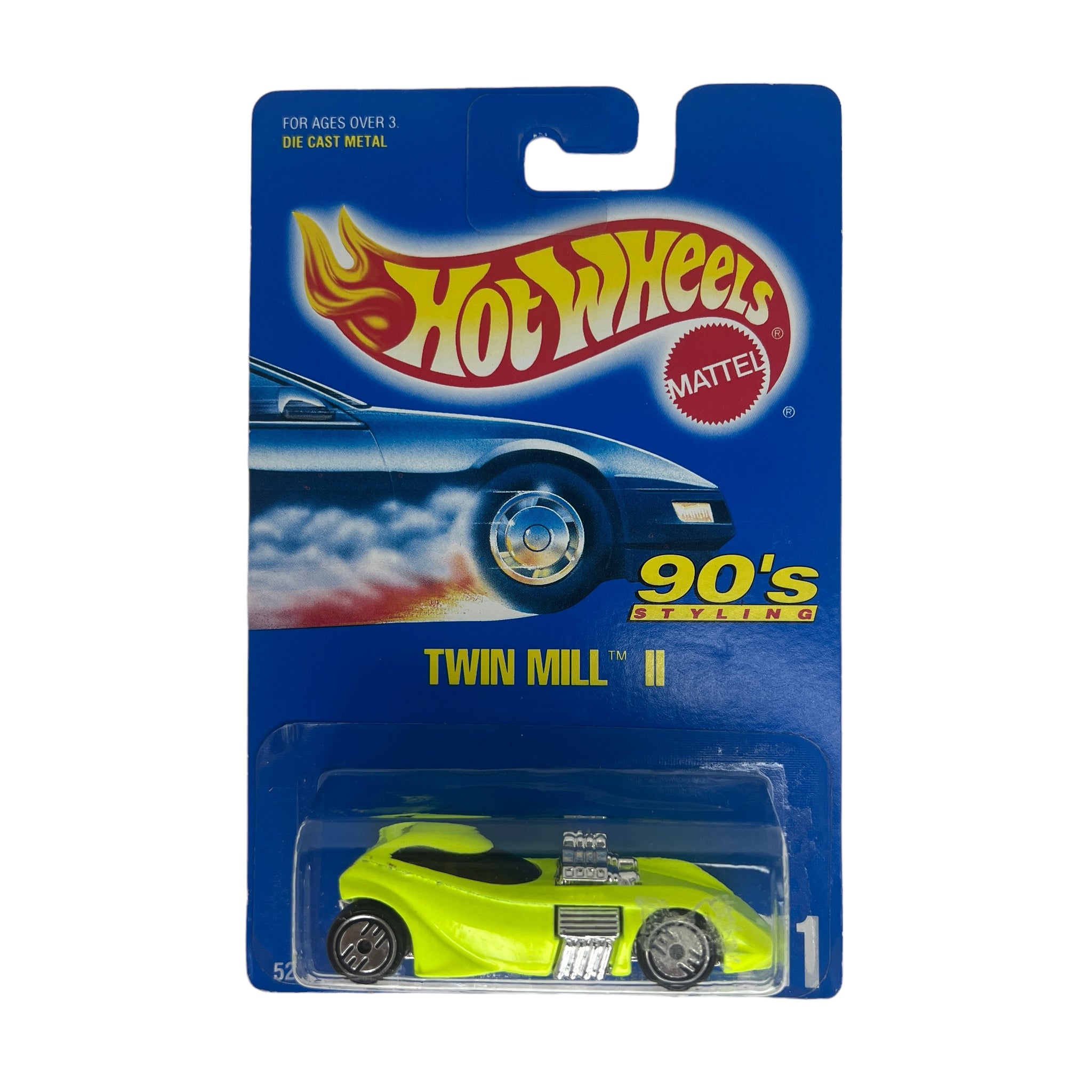 Hot Wheels ~ Twin Mill II on Blue Card Collector No. 211