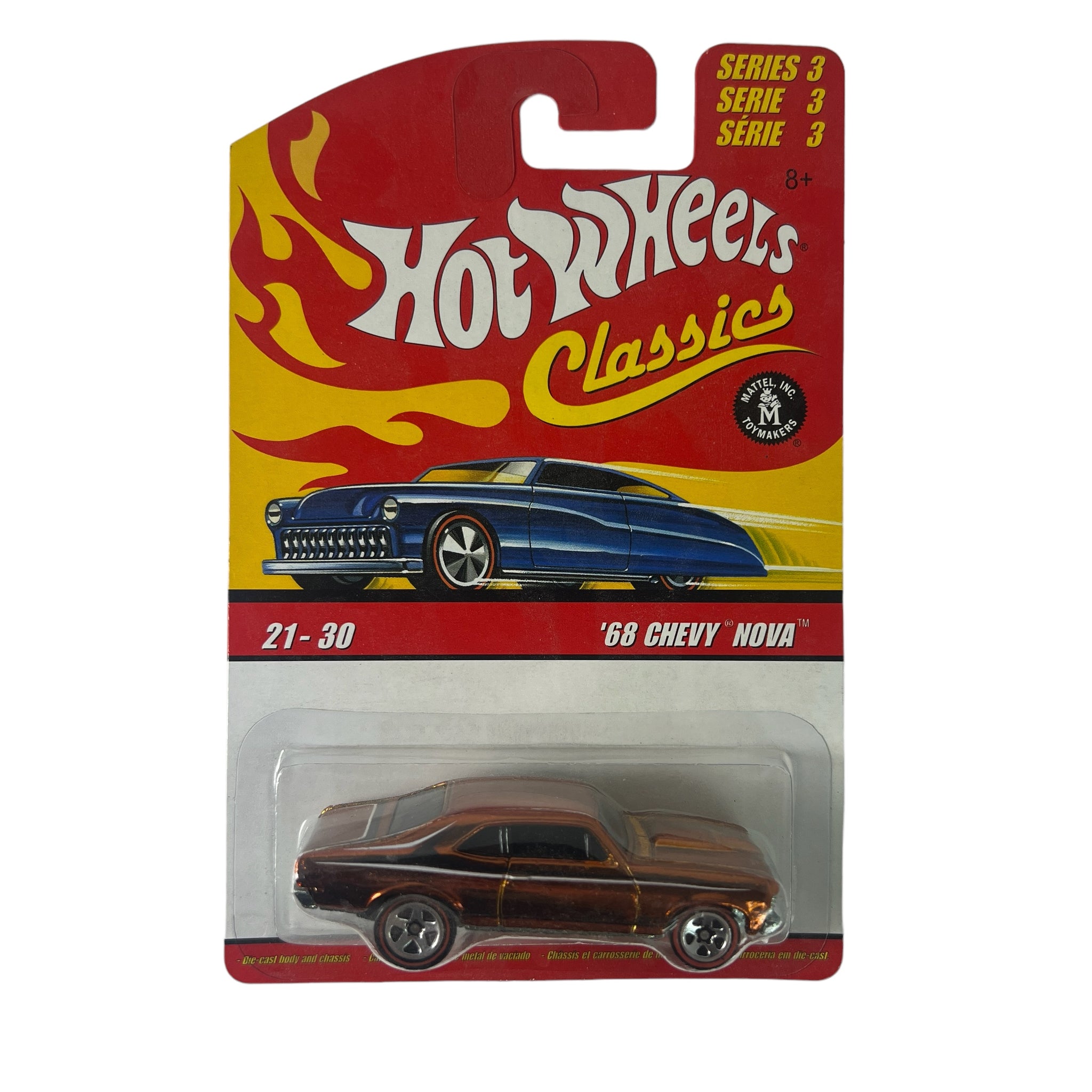 Hot Wheels ~ Classics Series 3 ~ 68 Chevy Nova