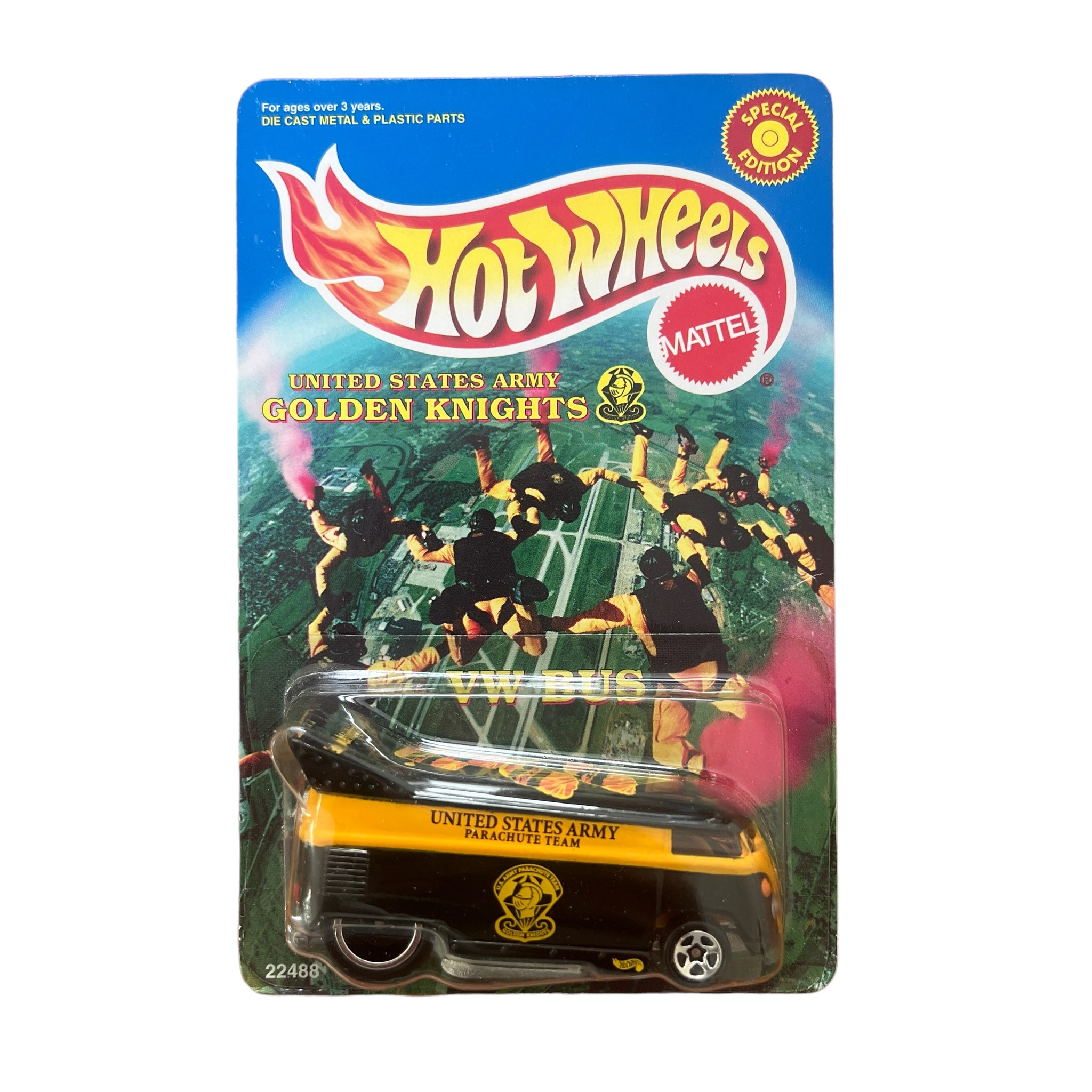 Hot Wheels ~ United States Army Golden Knights Volkswagen Drag Bus