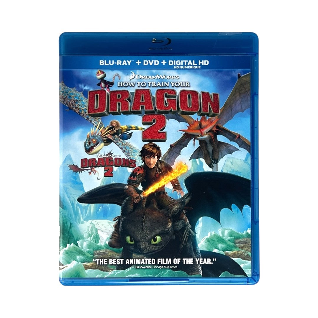 How To Train Your Dragon 2 ~ Used Blu-ray