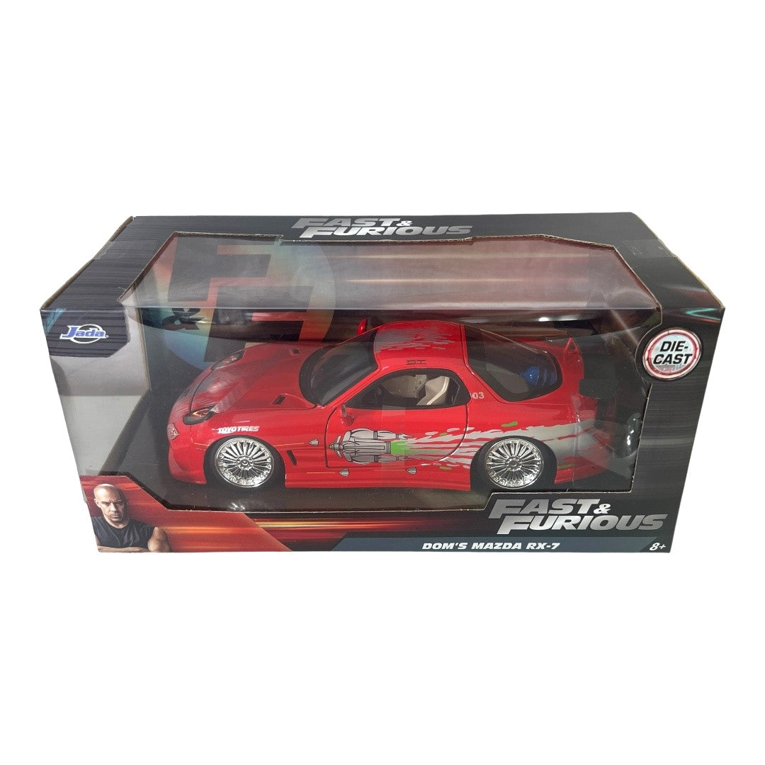 Jada ~  Fast & Furious Dom's Mazda RX-7 - 1:24 Scale