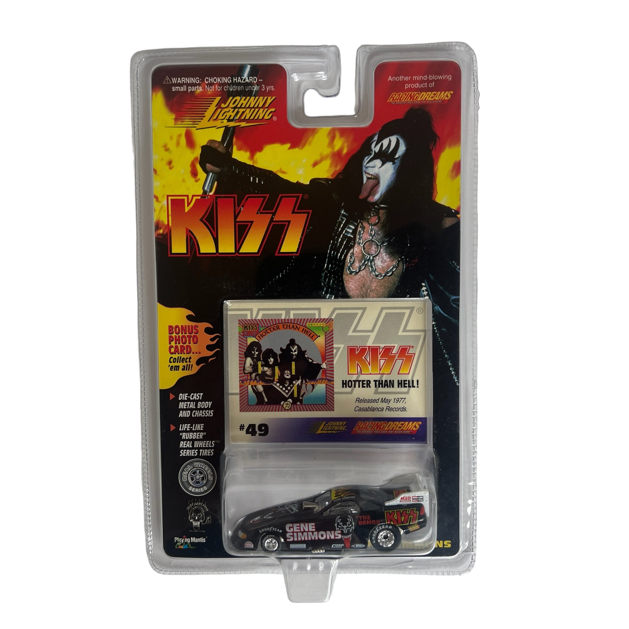 Johnny Lightning - Racing Dreams Kiss Funny Car. 1:64 Scale