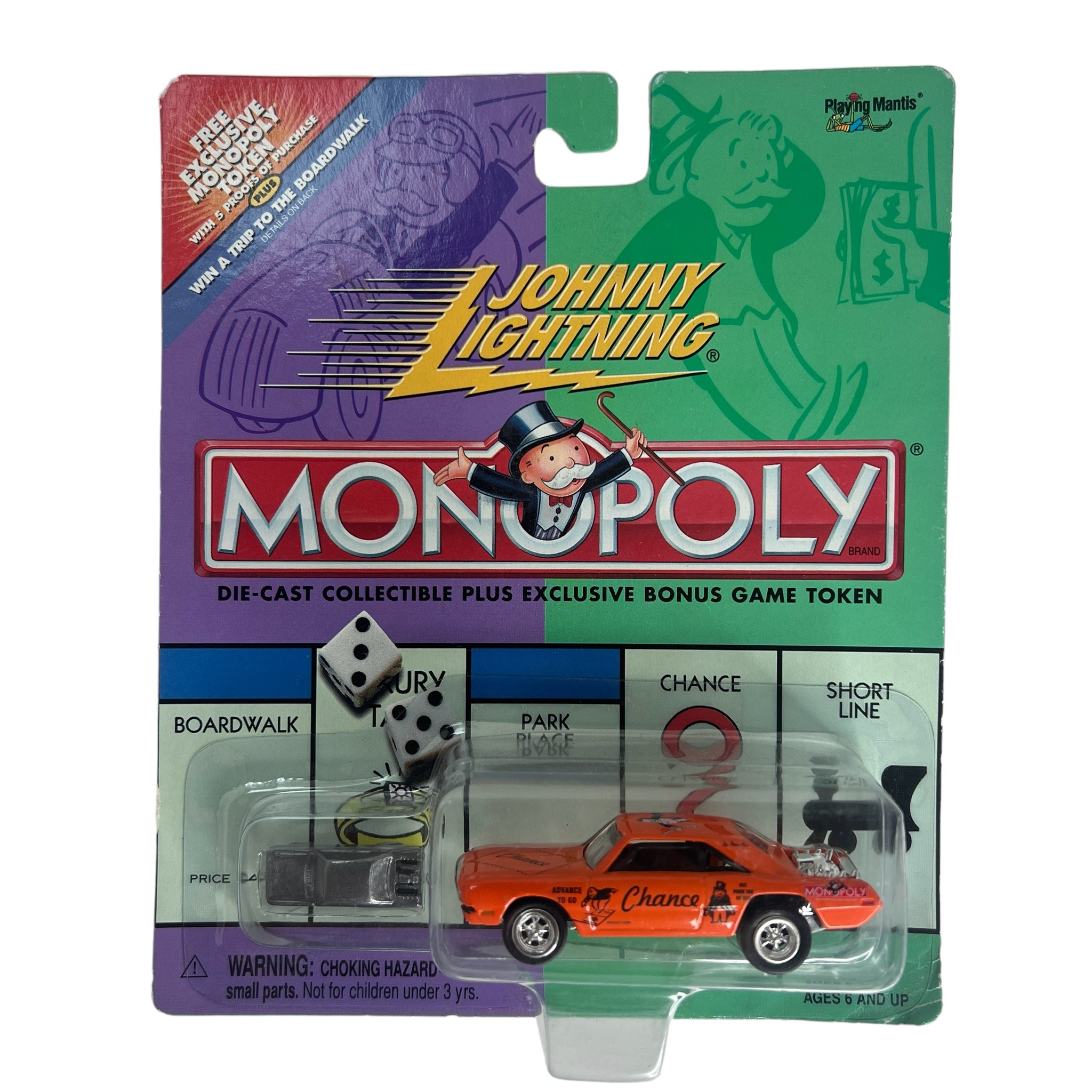 Johnny Lightning ~ Monopoly "Chance" Dodge Dart. 1:64 Scale