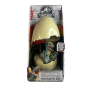 Mattel: Jurassic World - Hatch 'N Play Dinos - Velociraptor Blue