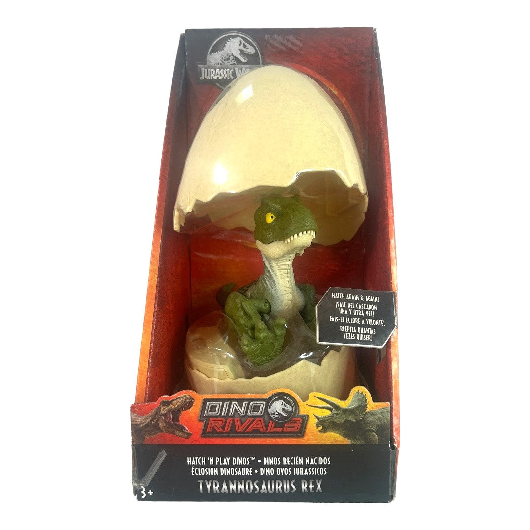 Mattel ~ Jurassic World - Dino Rivals - Hatch 'N Play Dinos - Tyrannosaurus Rex