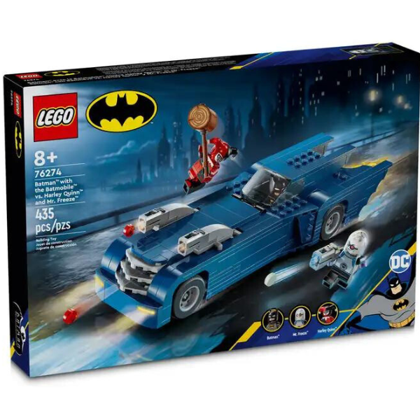 LEGO: DC Batman - Batman with the Batmobile vs. Harley Quinn & Mr. Freeze #76274