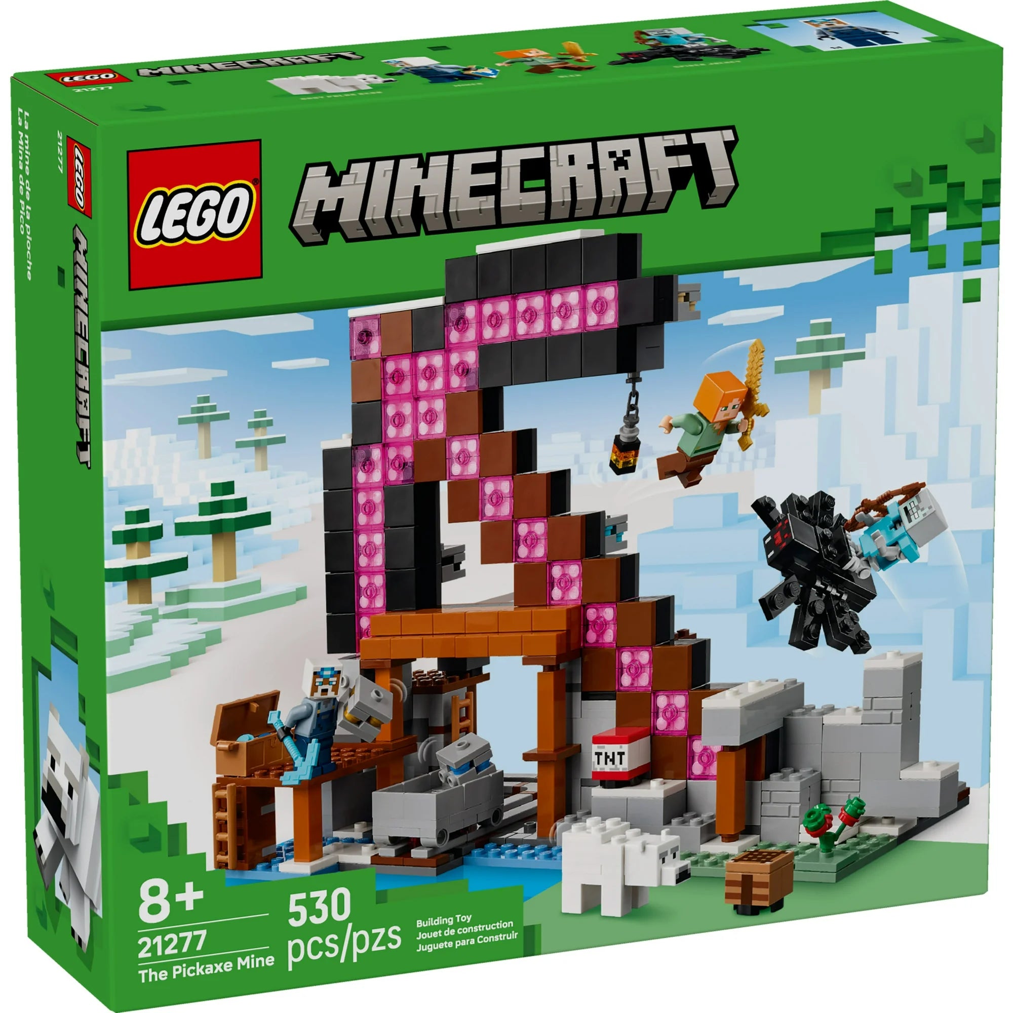 Lego: Minecraft - The Pickaxe Mine #21277