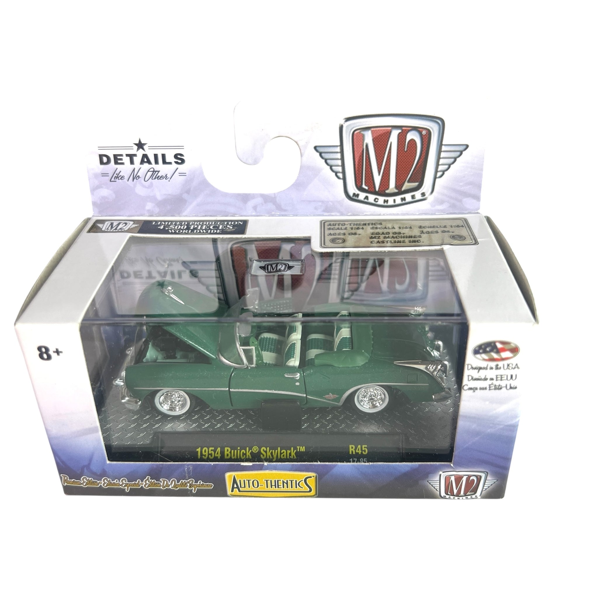 M2 Machines: Auto-Thentics - 1954 Buick Skylark - 1:64 Scale