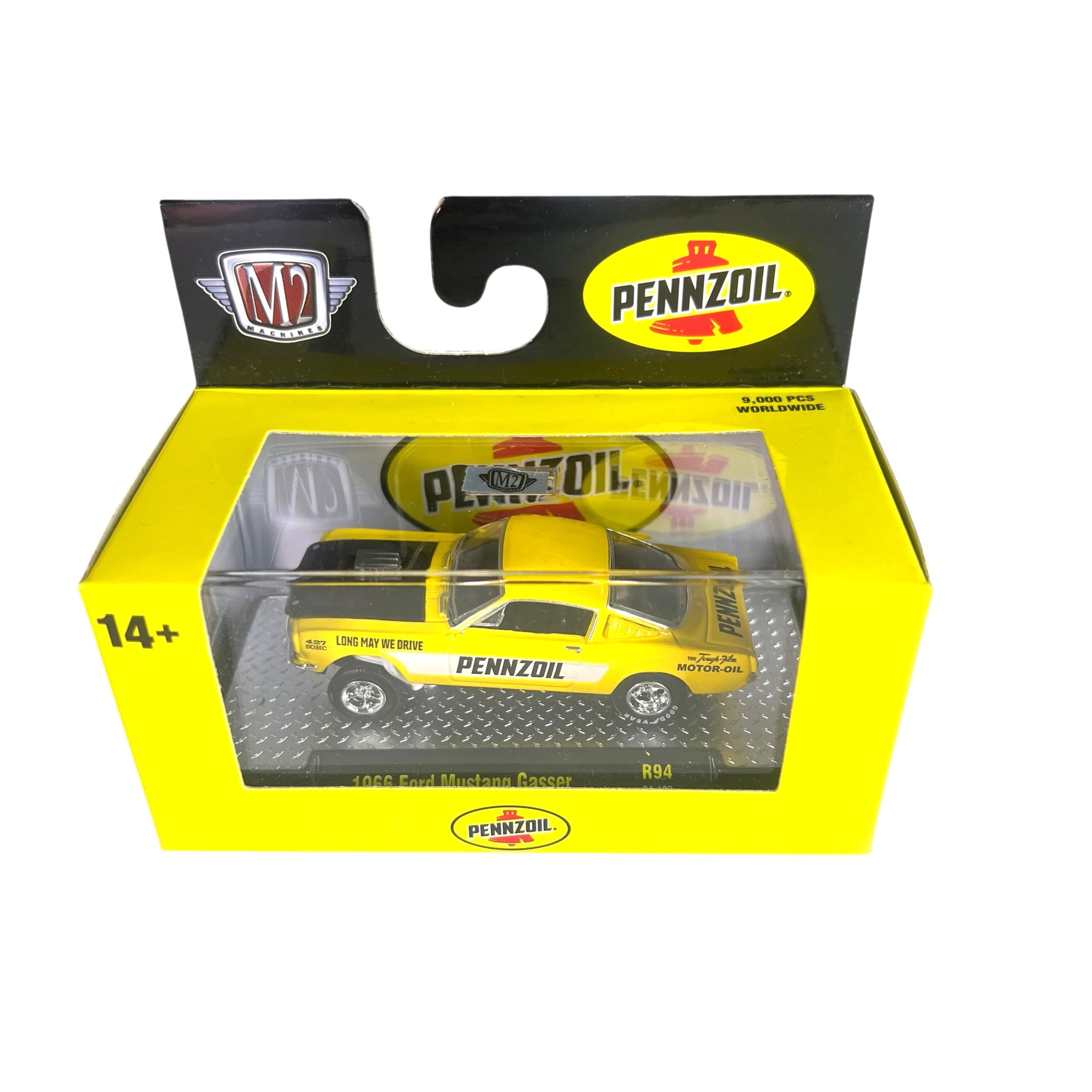 M2 Machines: Pennzoil 1966 Mustang Gasser - 1:64 Scale